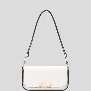 K/SIGNATURE TWO-WAY CROSSBODY BAG