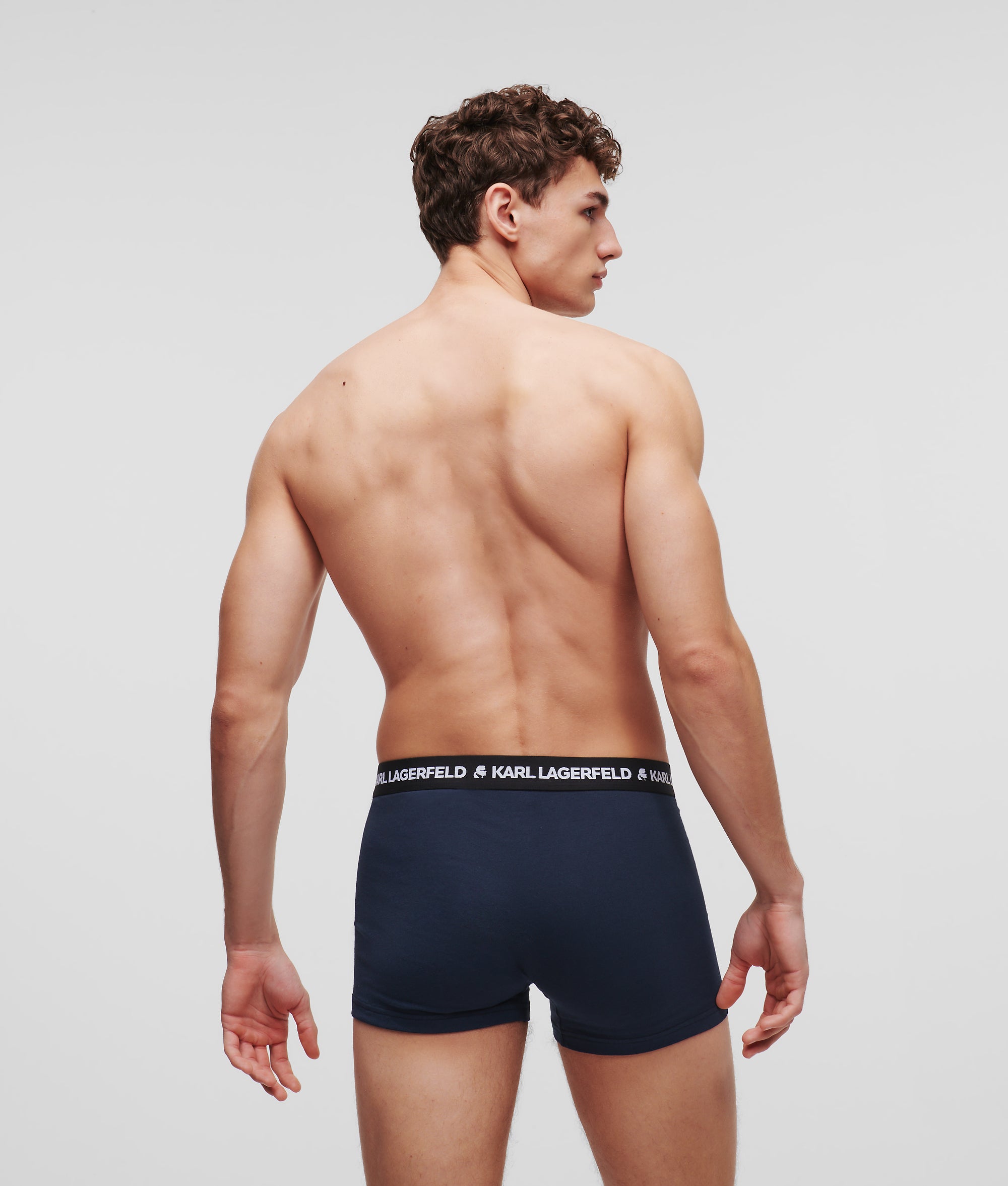 LOGO MONOCHROME TRUNKS - 3 PACK - Image 3