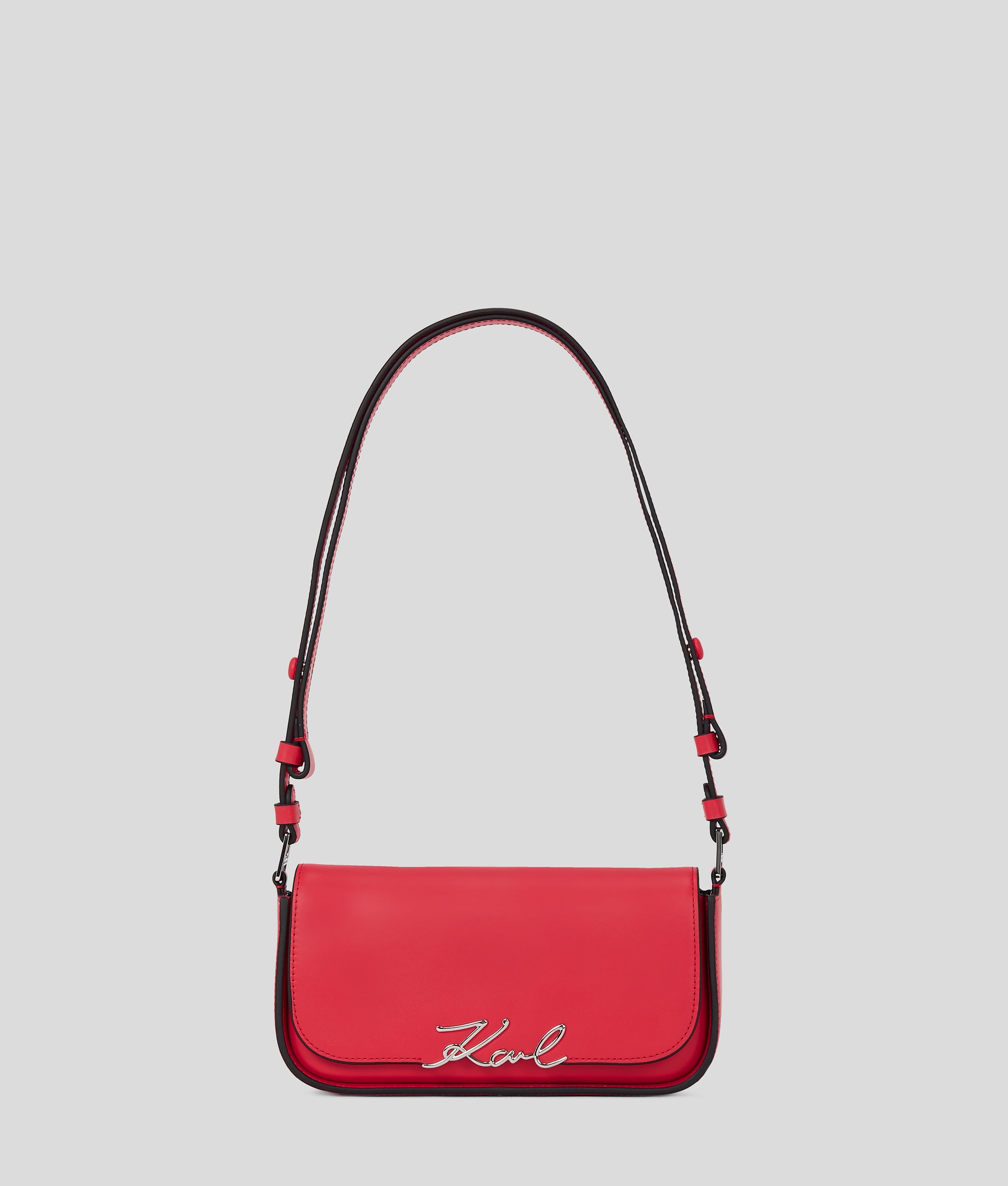 K/SIGNATURE TWO-WAY CROSSBODY BAG