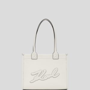 K/SKUARE GRAINY MEDIUM TOTE BAG