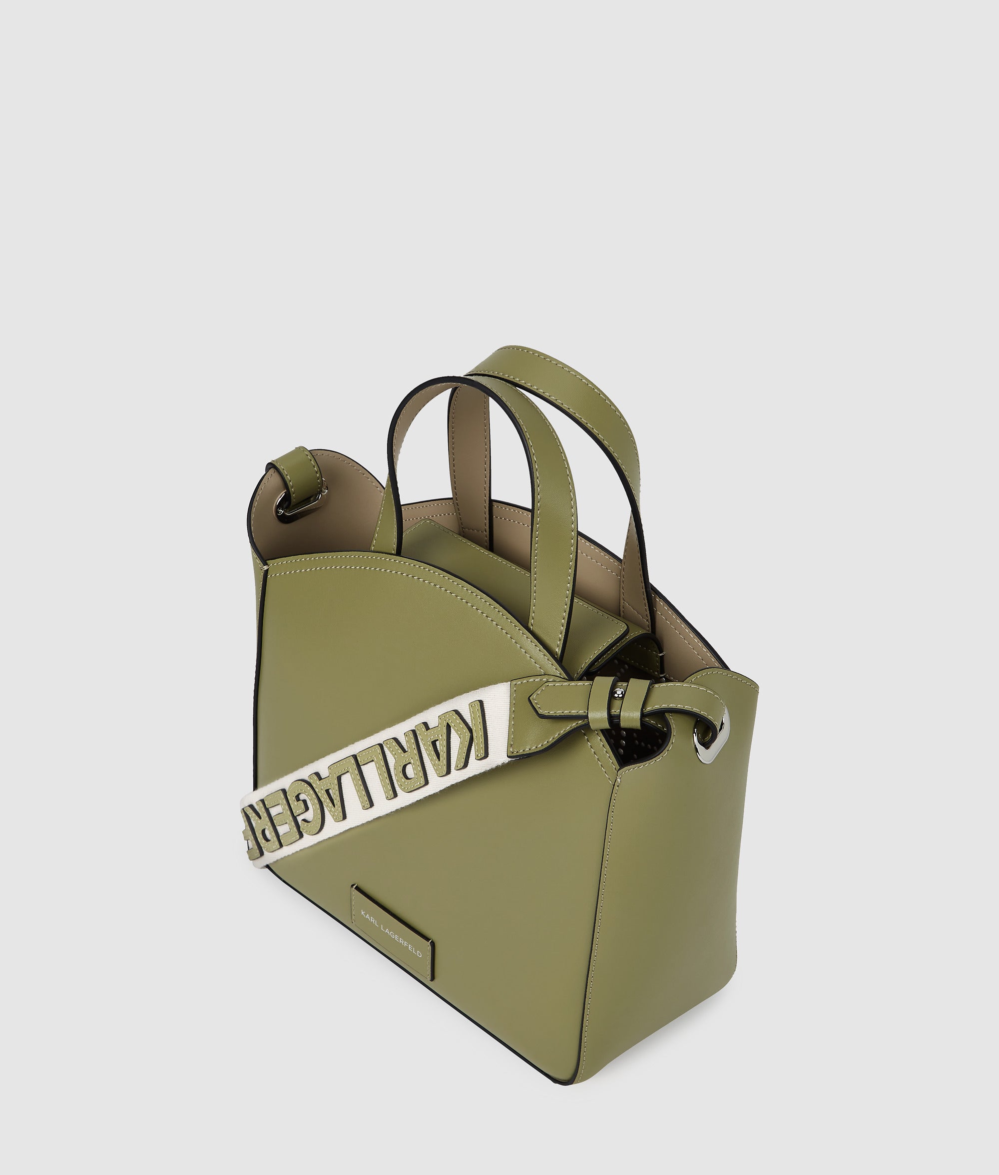 K/CIRCLE PERFORATED SMALL TOTE BAG - Image 4