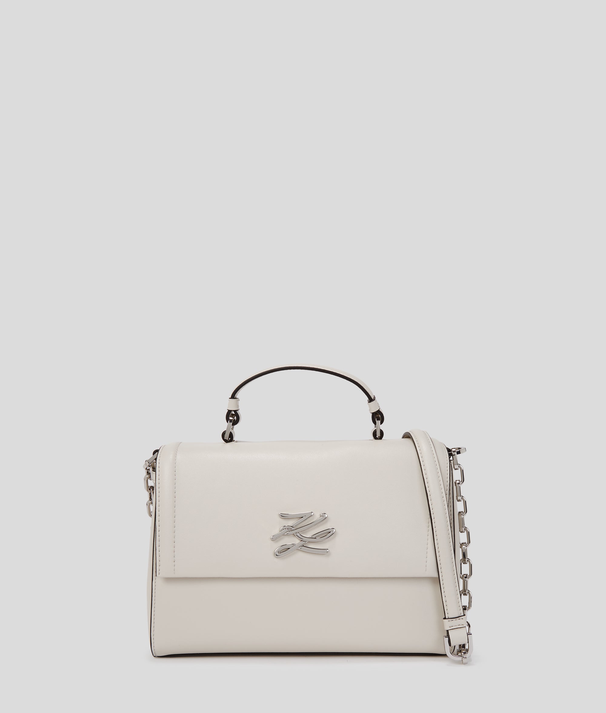 K/AUTOGRAPH TOP-HANDLE CROSSBODY BAG