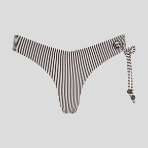 IKON STRIPED BIKINI BOTTOMS