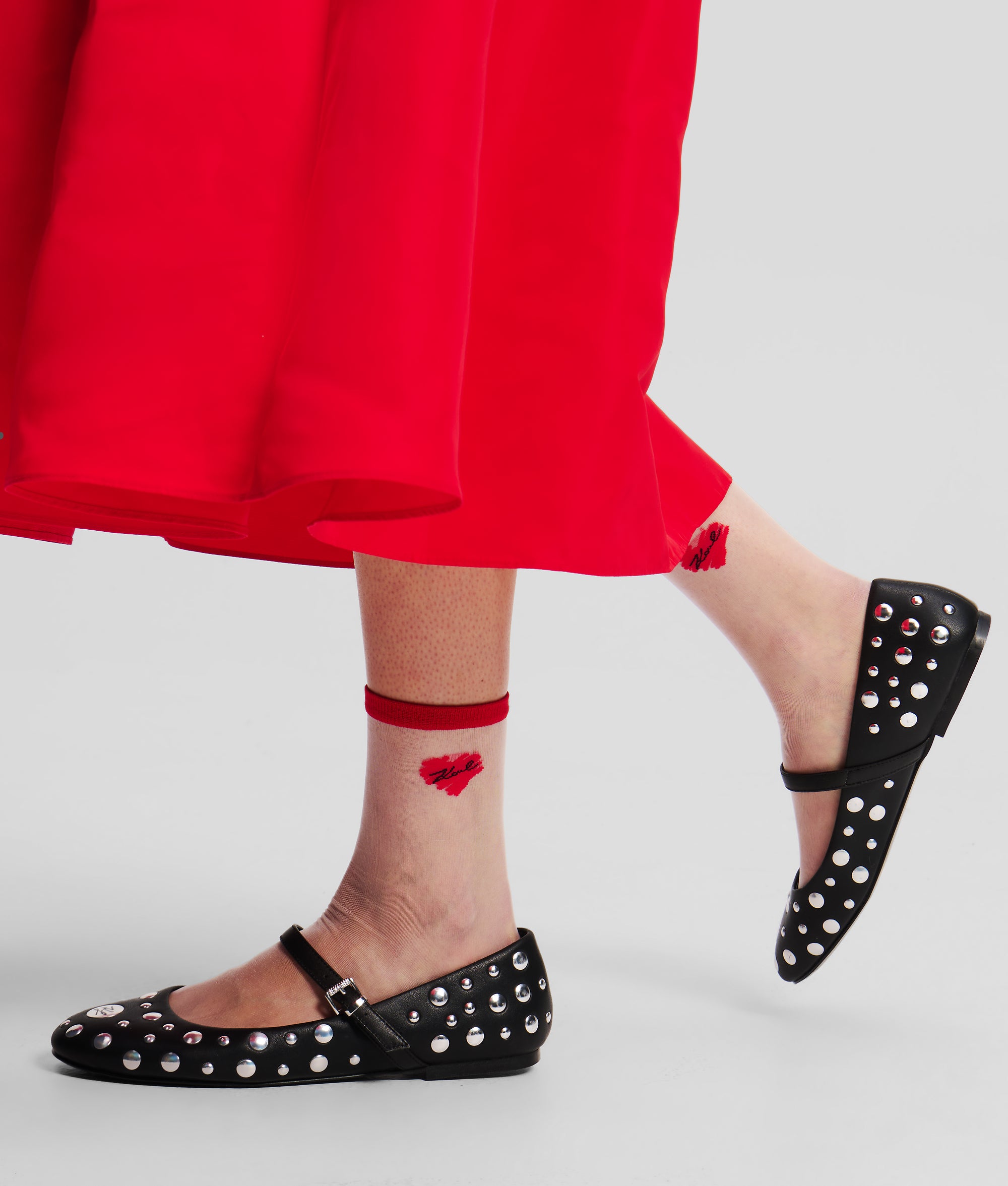 K/HEART MESH SOCKS ??2-PACK - Image 2