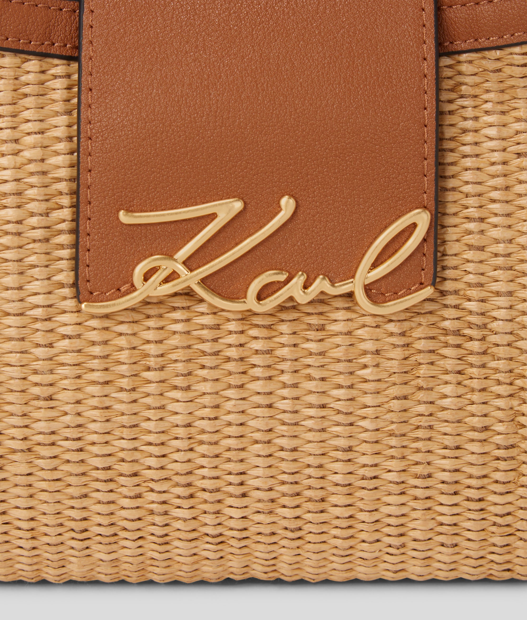 K/Signature small woven shoulder bag - Image 3