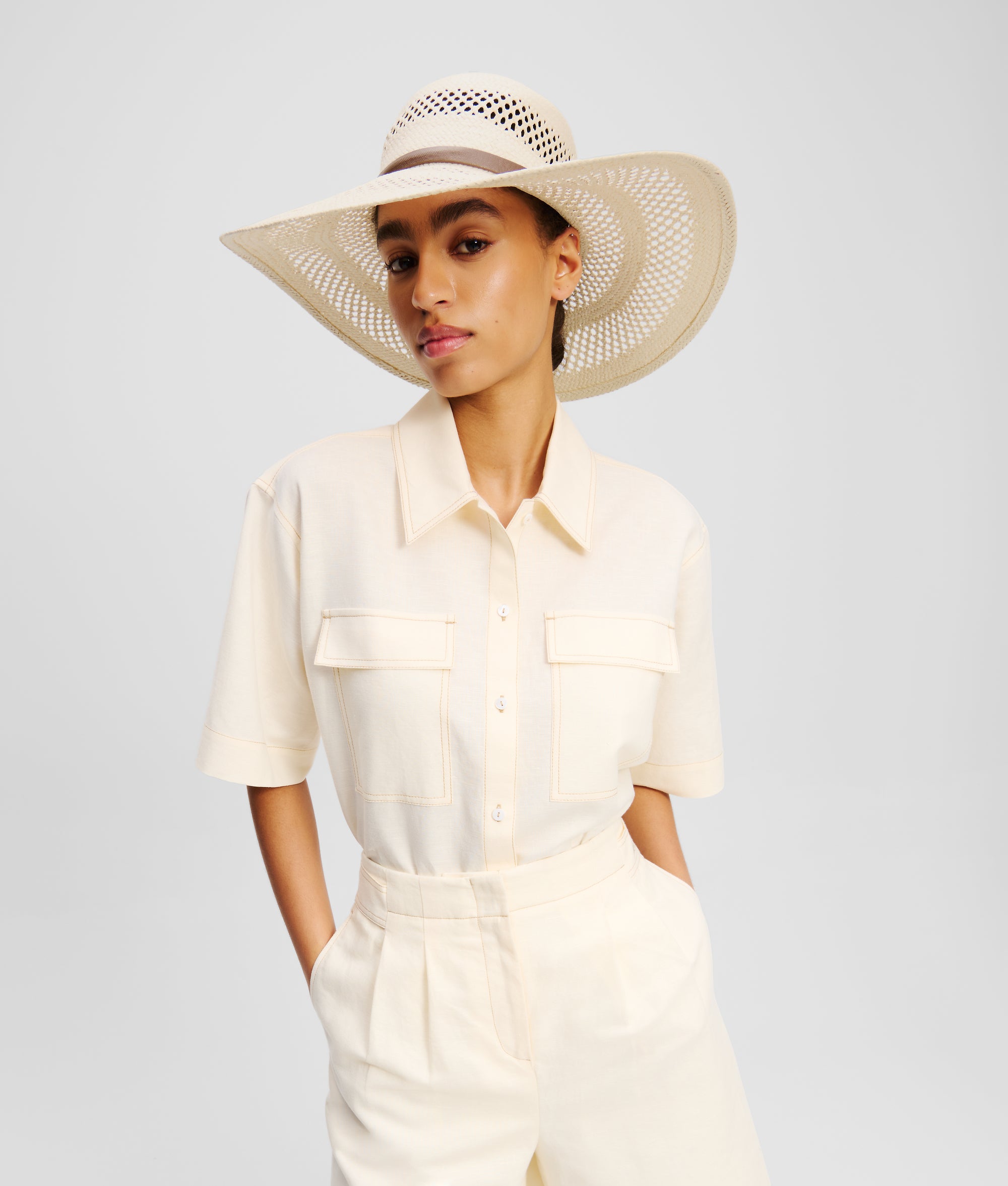 K/AUTOGRAPH STRAW HAT - Image 2