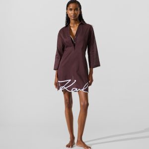 K/SIGNATURE BEACH SHIRT DRESS