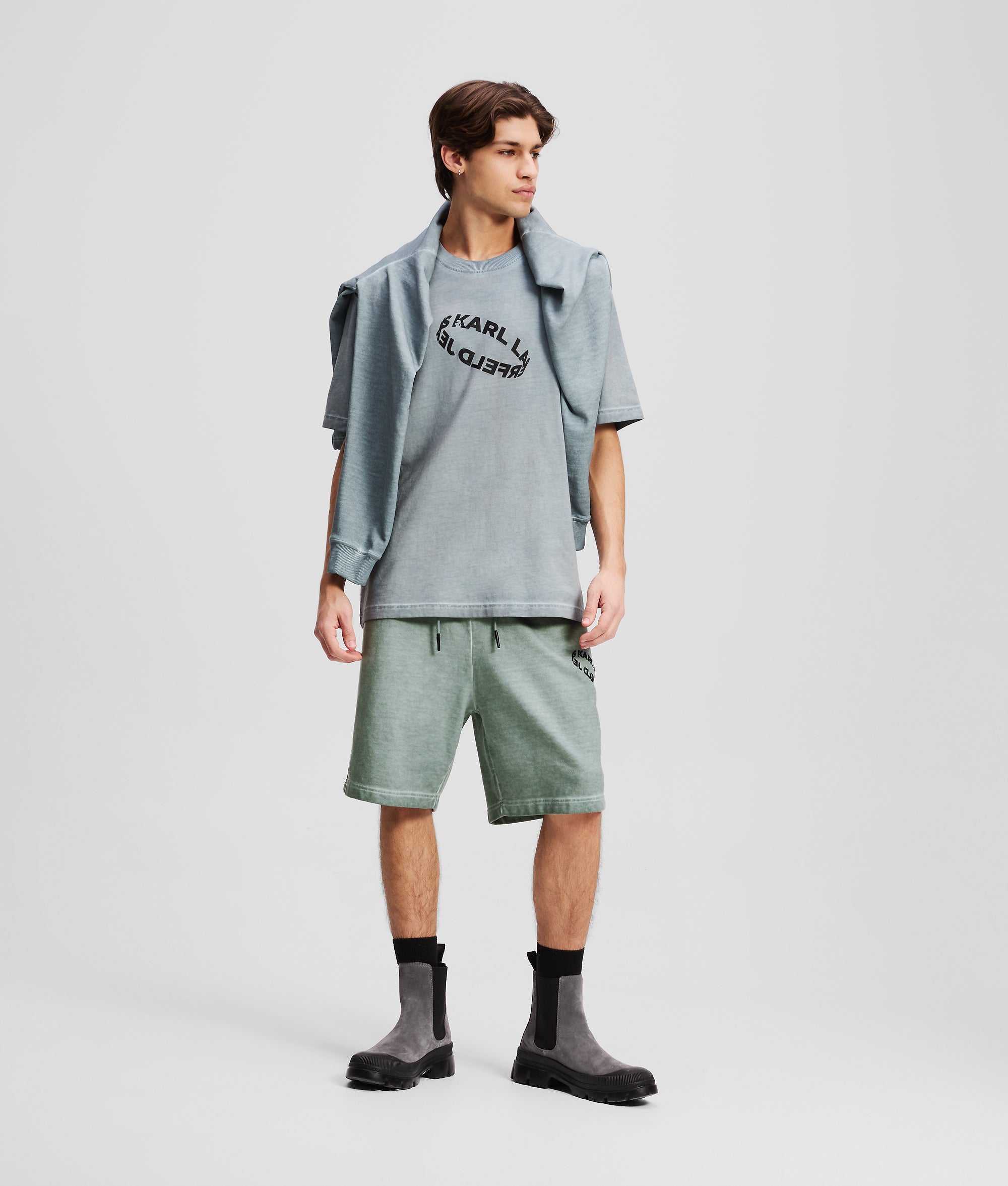 WASHED SWEATSHORTS - Image 4