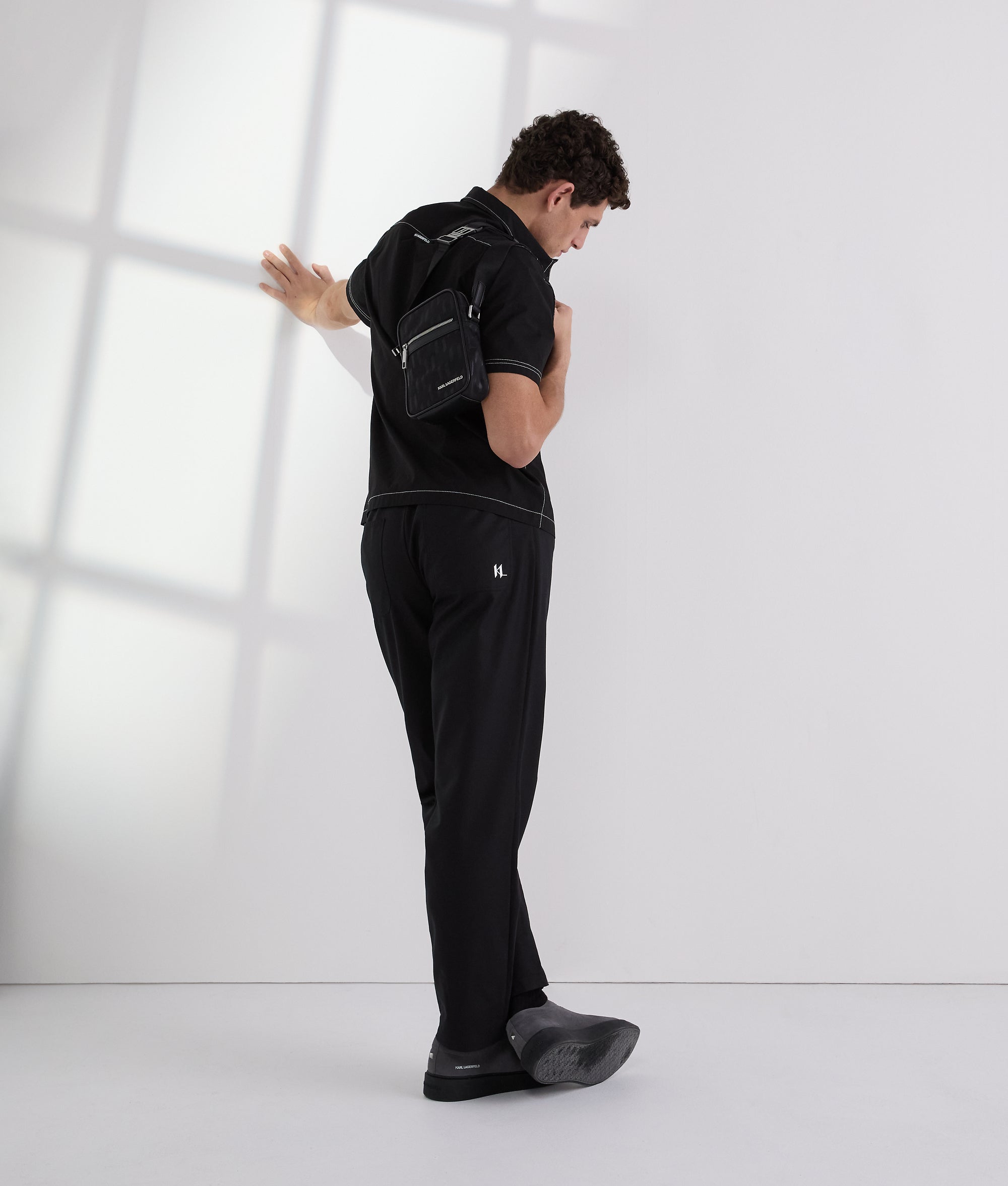 CONTRAST STITCH PANTS - Image 4