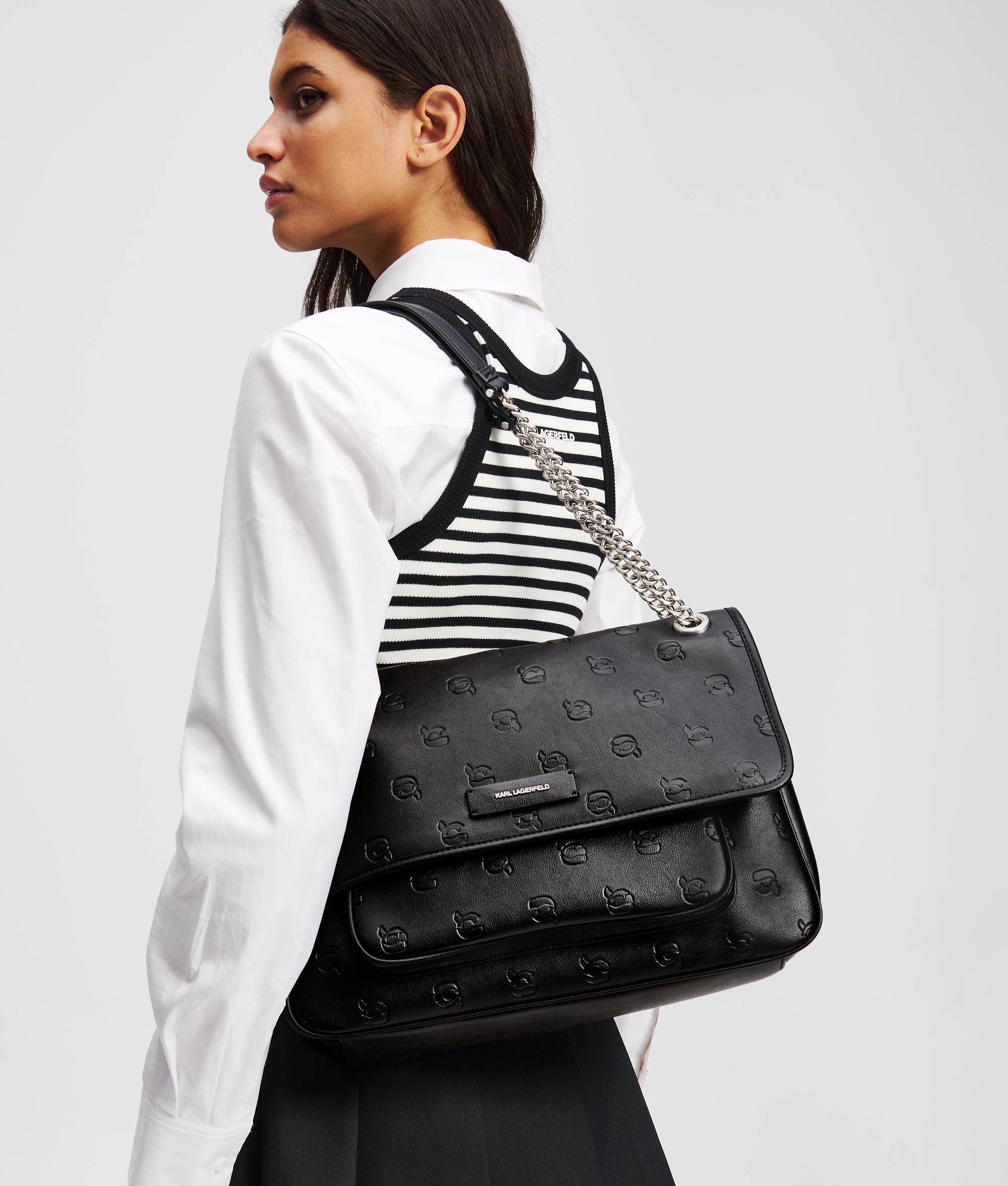 IKON MONOGRAM LARGE SHOULDER BAG - Image 2