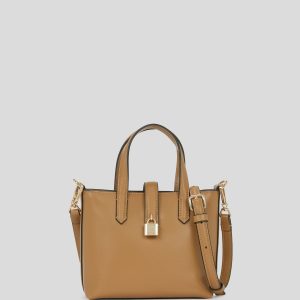 K/AUTOGRAPH PADLOCK MINI TOTE BAG