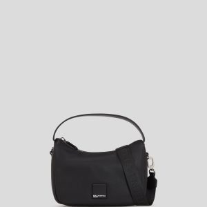 KLJ BOX LOGO SOFT MINI HOBO BAG