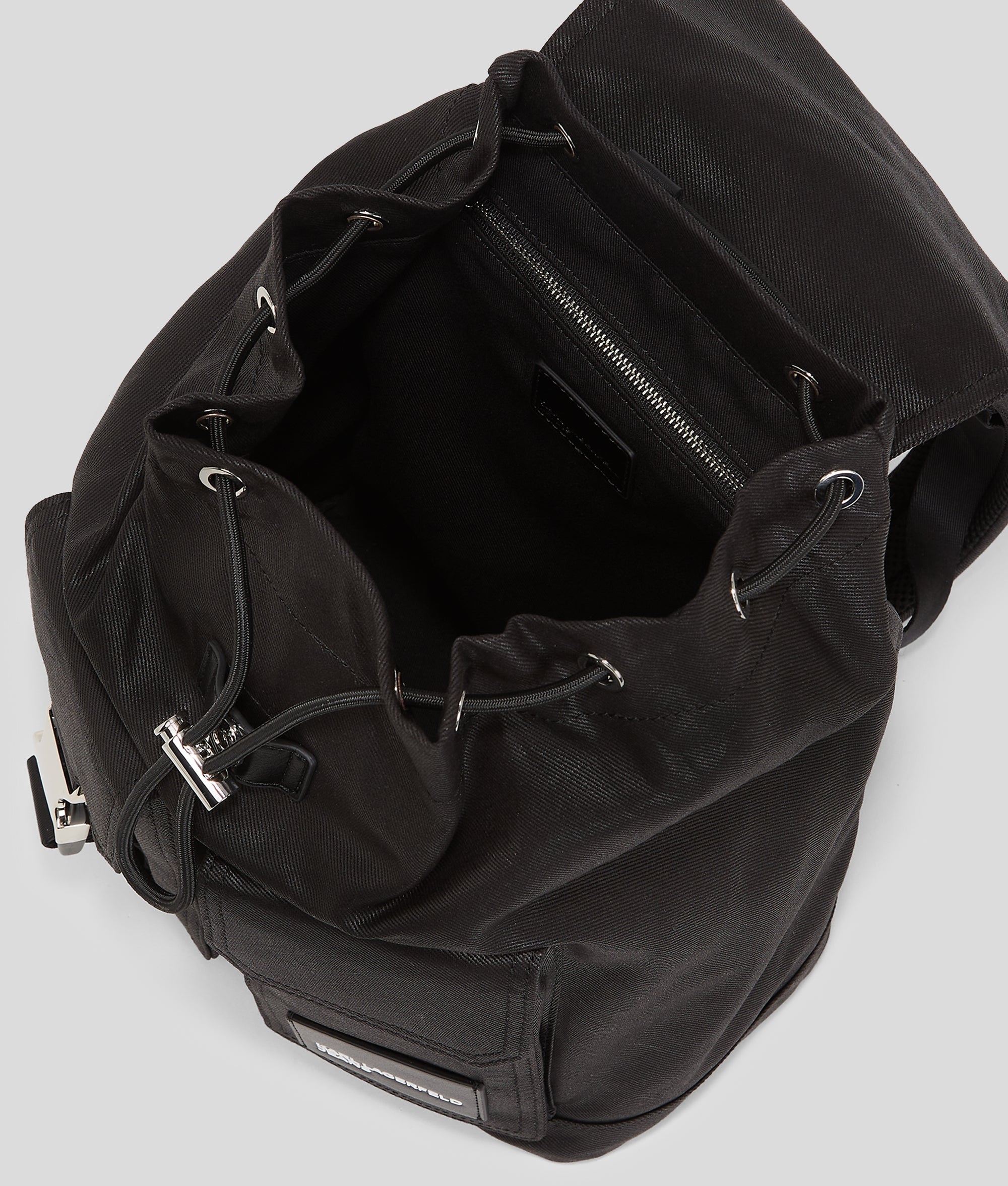 UTILITY COATED DENIM BACKPACK - Image 5