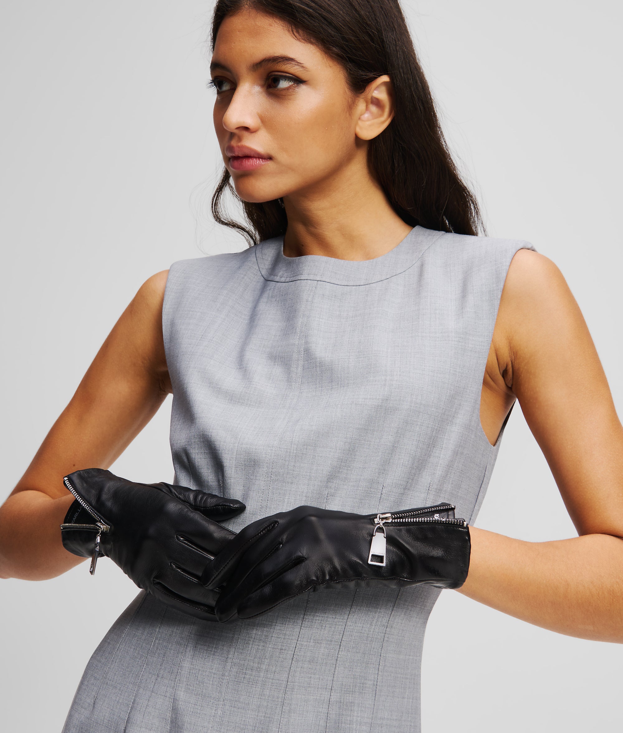K/ESSENTIAL ZIPPED GLOVES - Image 2