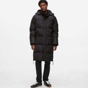 Long puffer jacket