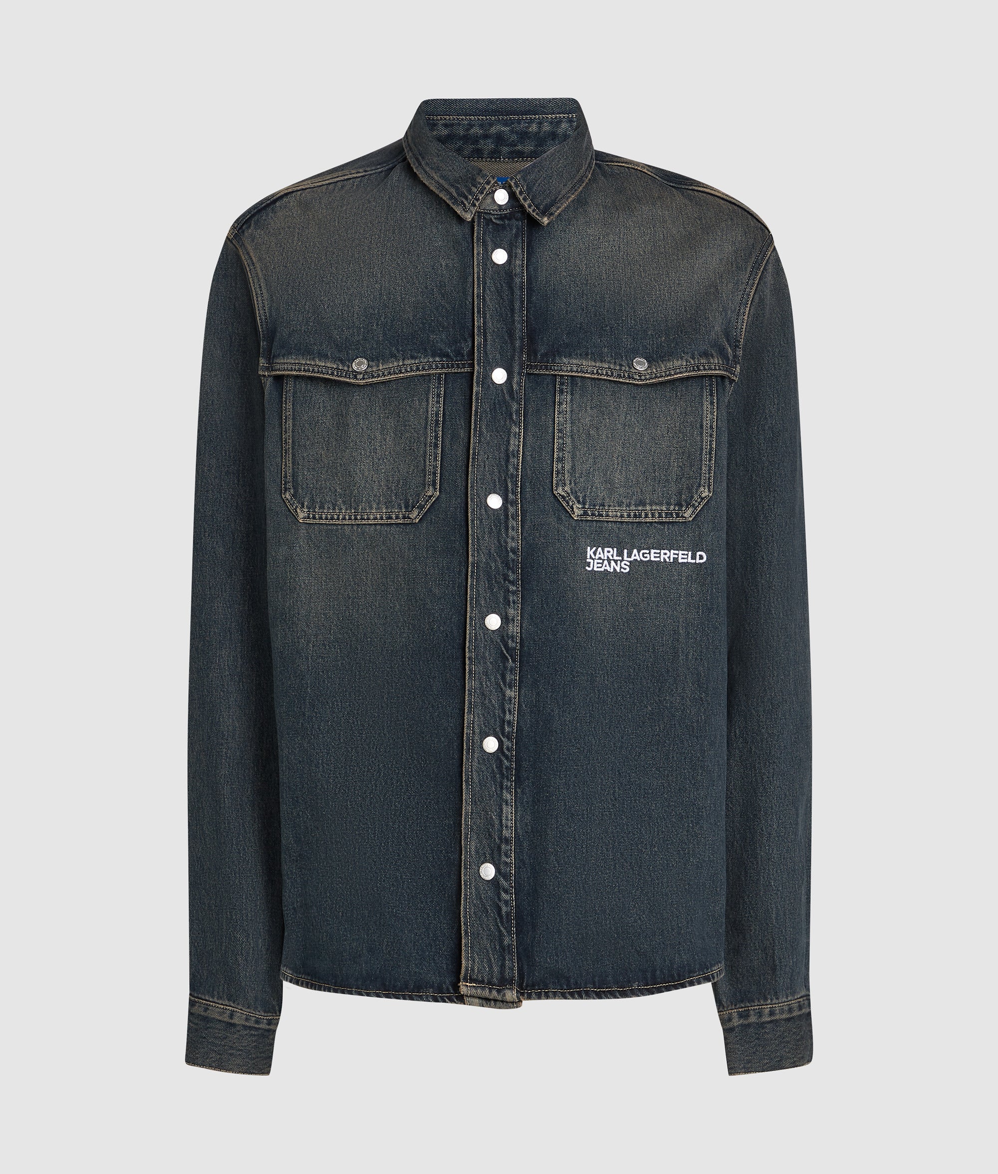 Relaxed denim shirt - Image 5