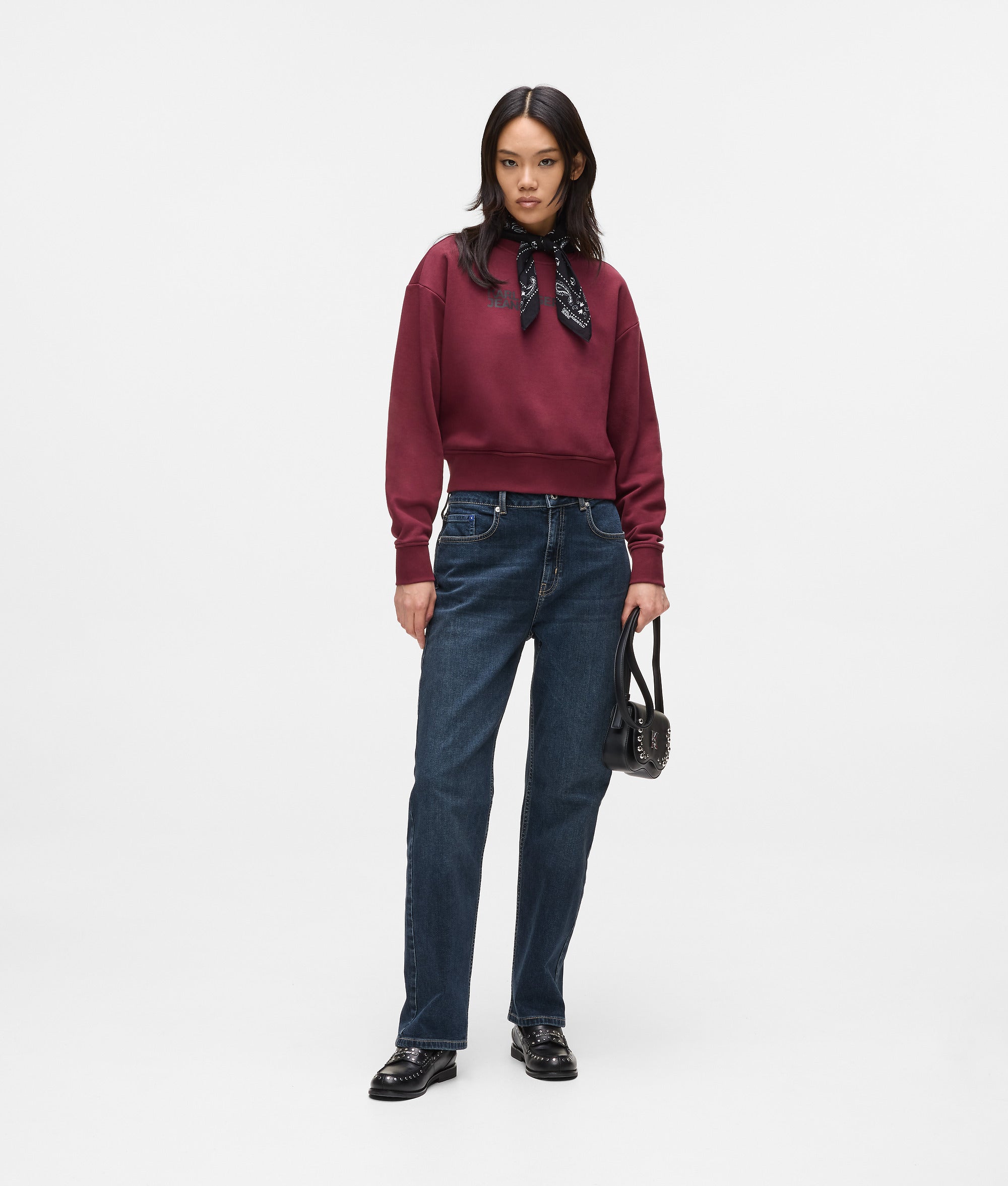 High-rise straight jeans - Image 4