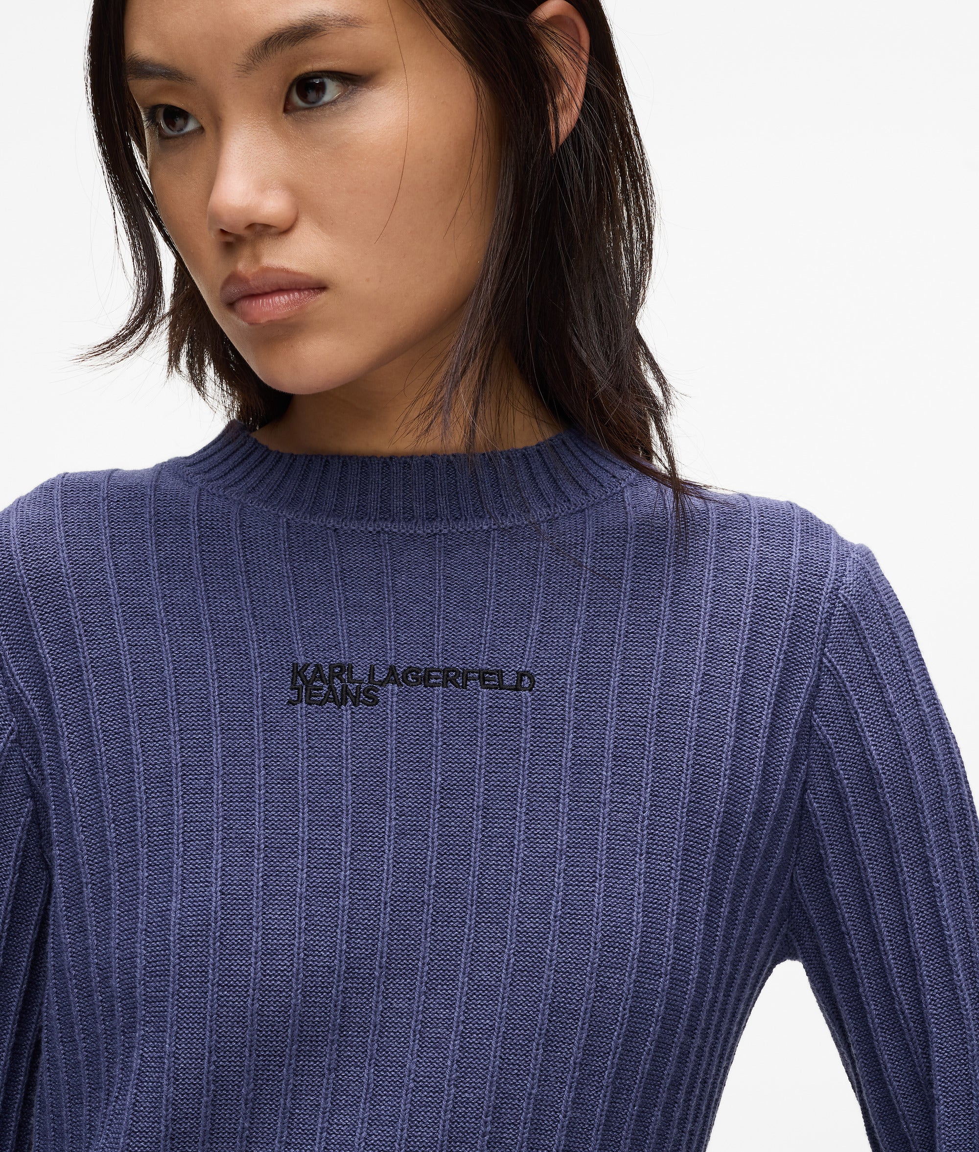 Pleated knit dress - Image 2