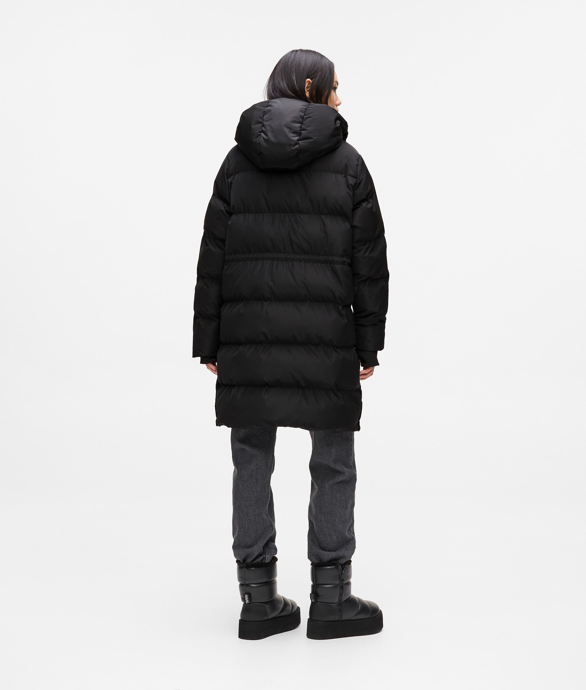 Long puffer jacket - Image 4
