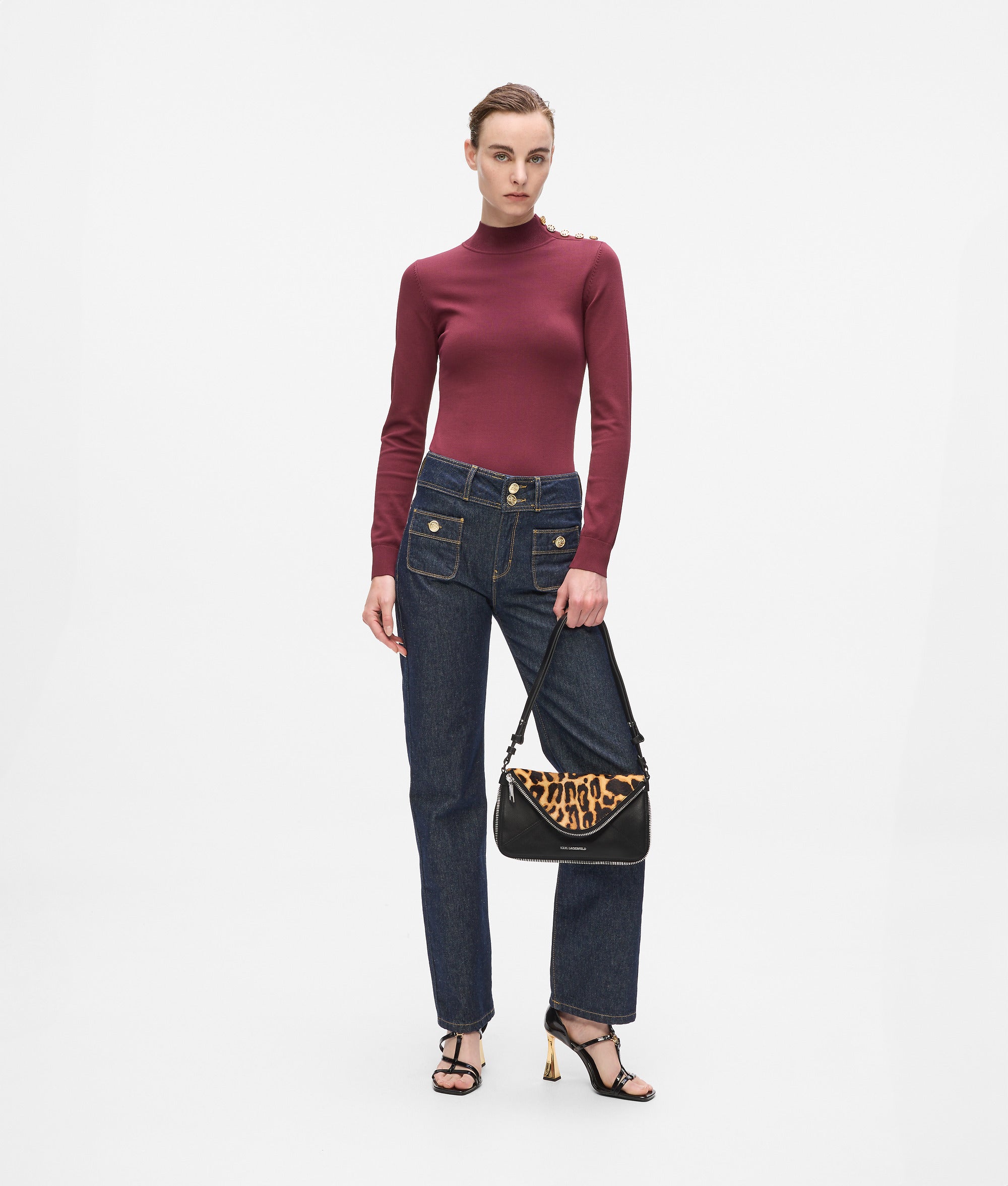 K/Hardware leopard shoulder bag - Image 2