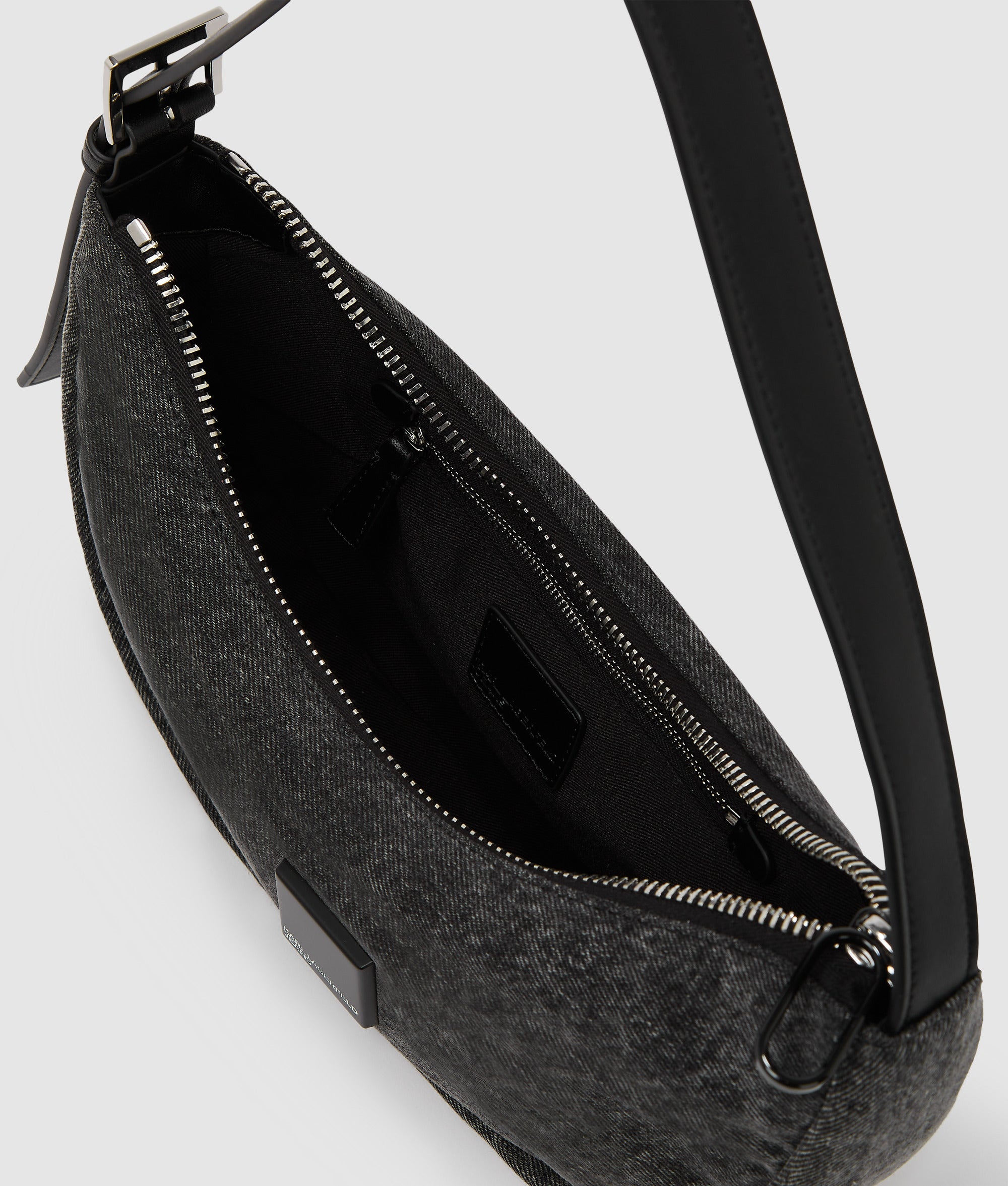 Denim moon shoulder bag - Image 5