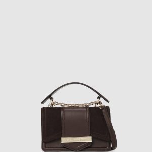 K/Nova small suede crossbody bag