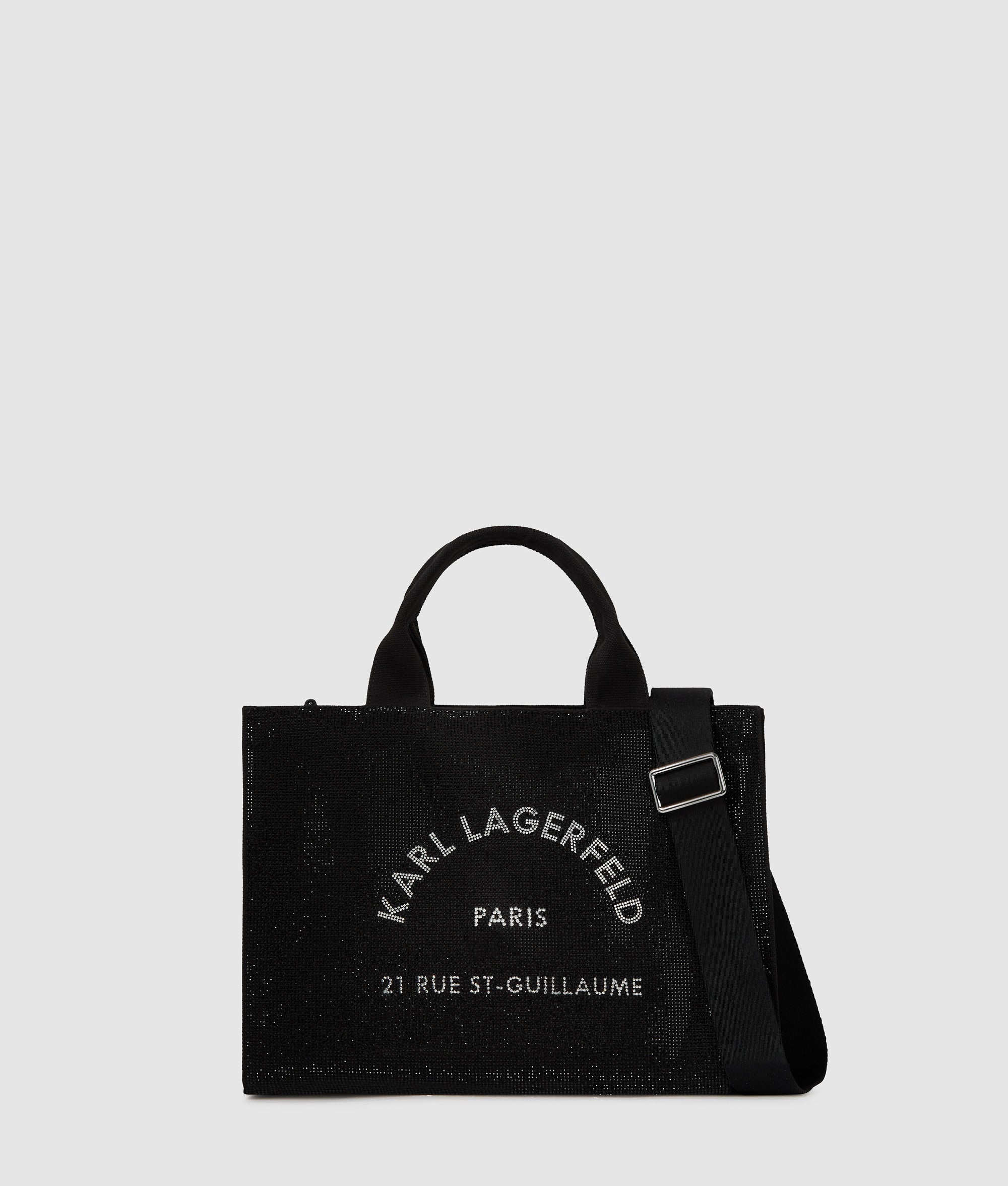 Rue St-Guillaume rhinestone tote bag
