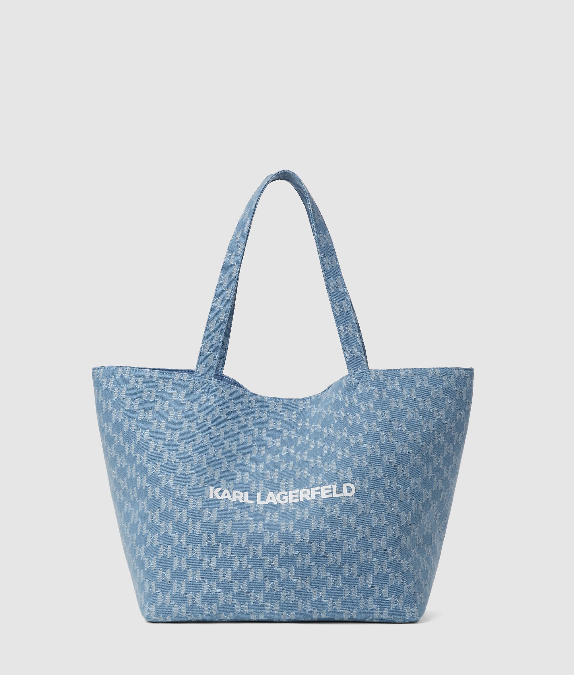 Exclusive Monogram denim shopper
