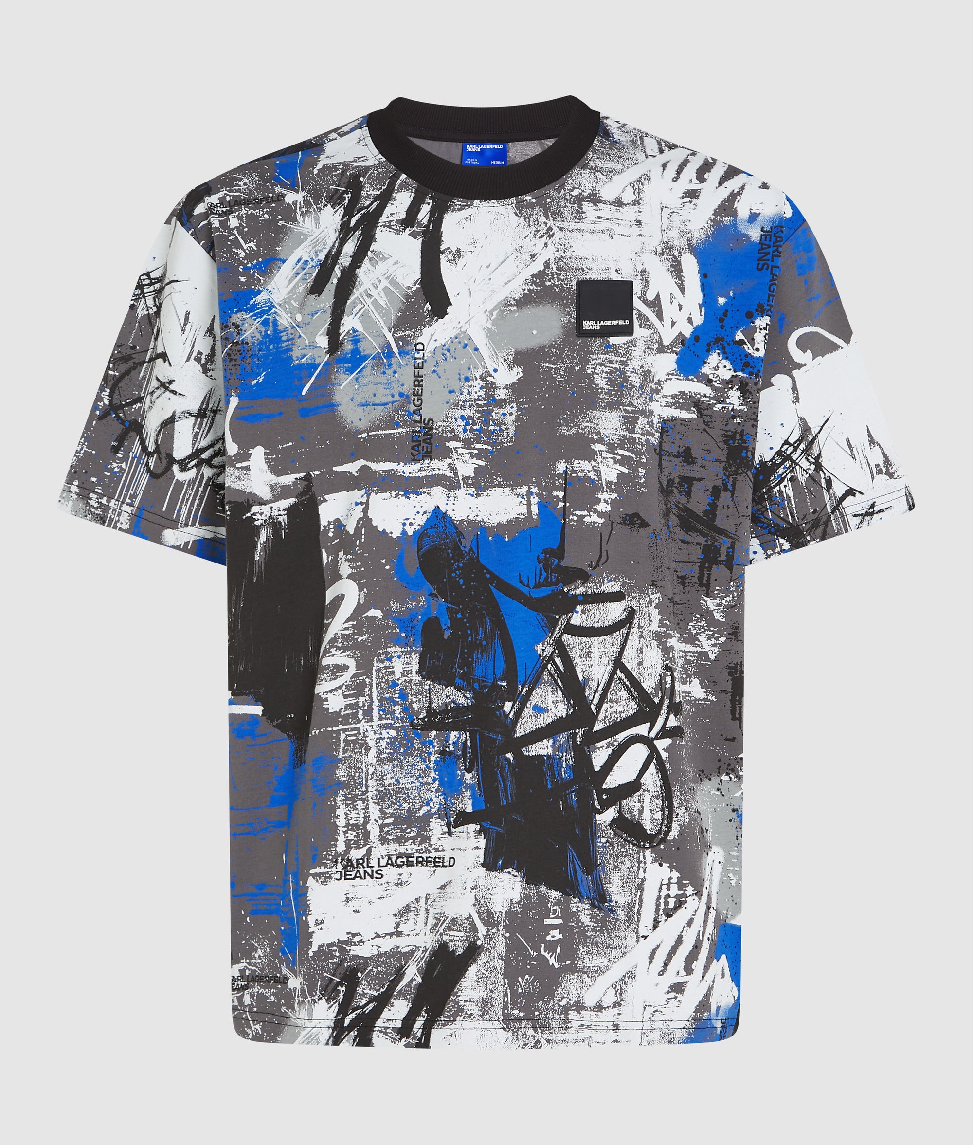 All-over paint-effect T-shirt - Image 5