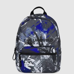 Graffiti print backpack
