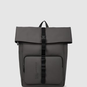 Roll top strap backpack