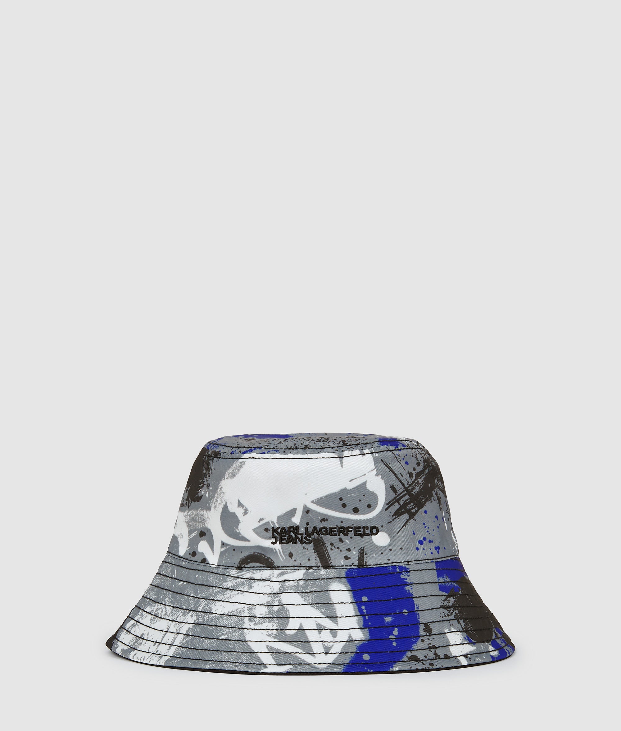 Reversible graffiti bucket hat