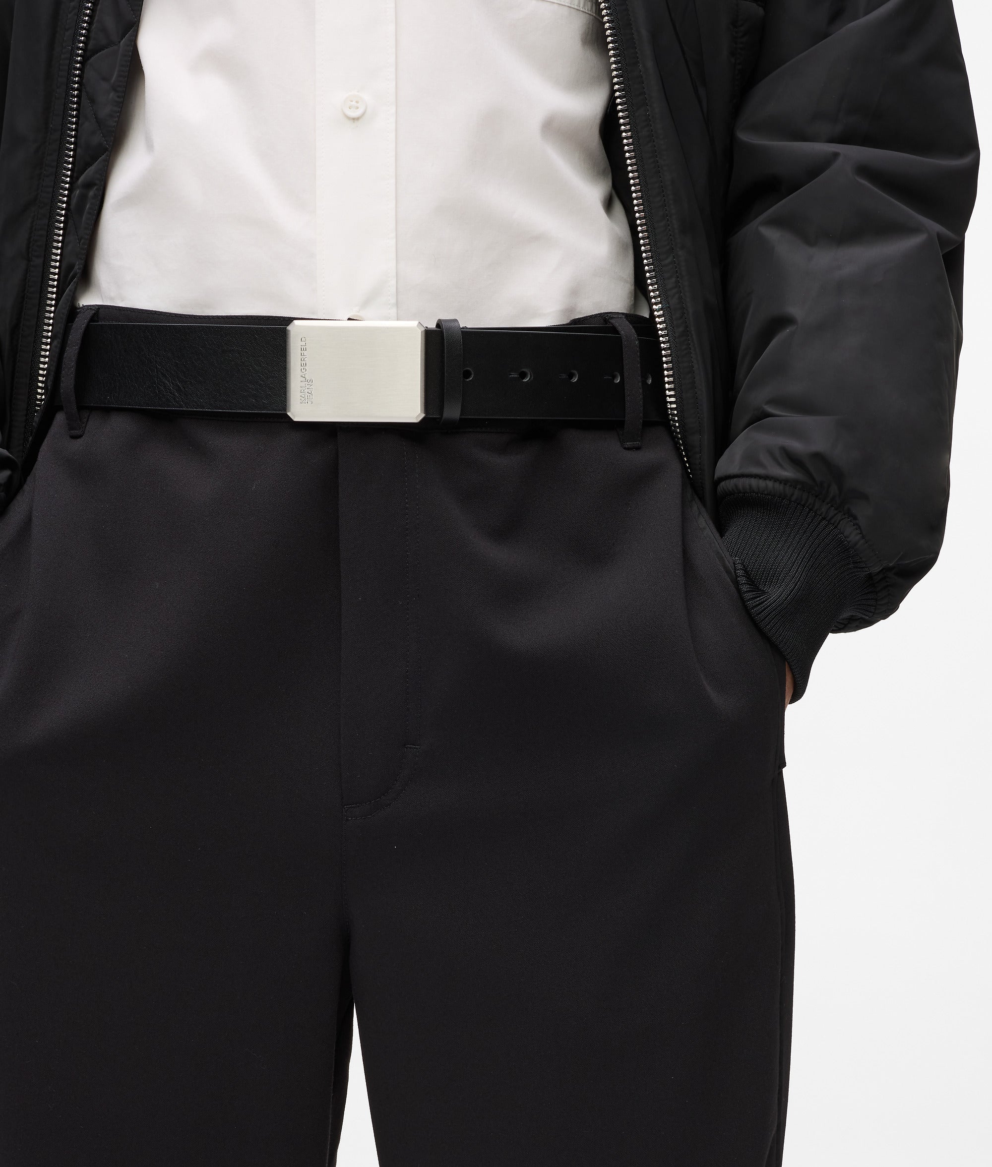 Logo leather belt - Image 2