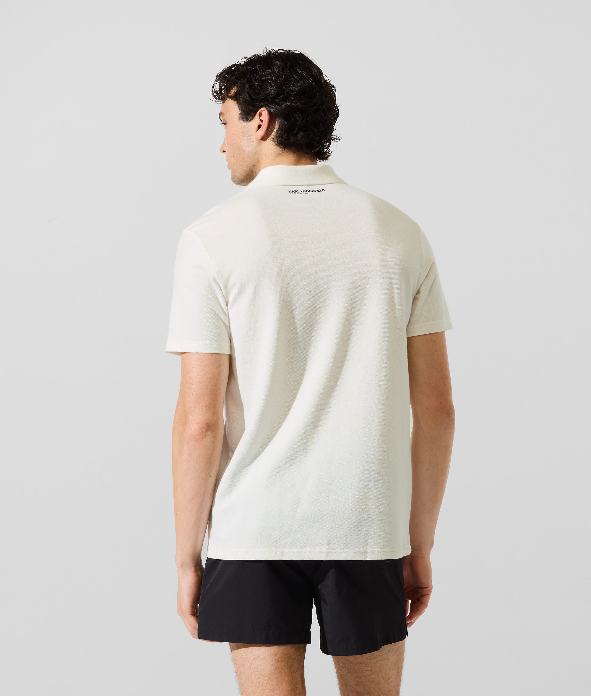 Monogram pin polo shirt - Image 2