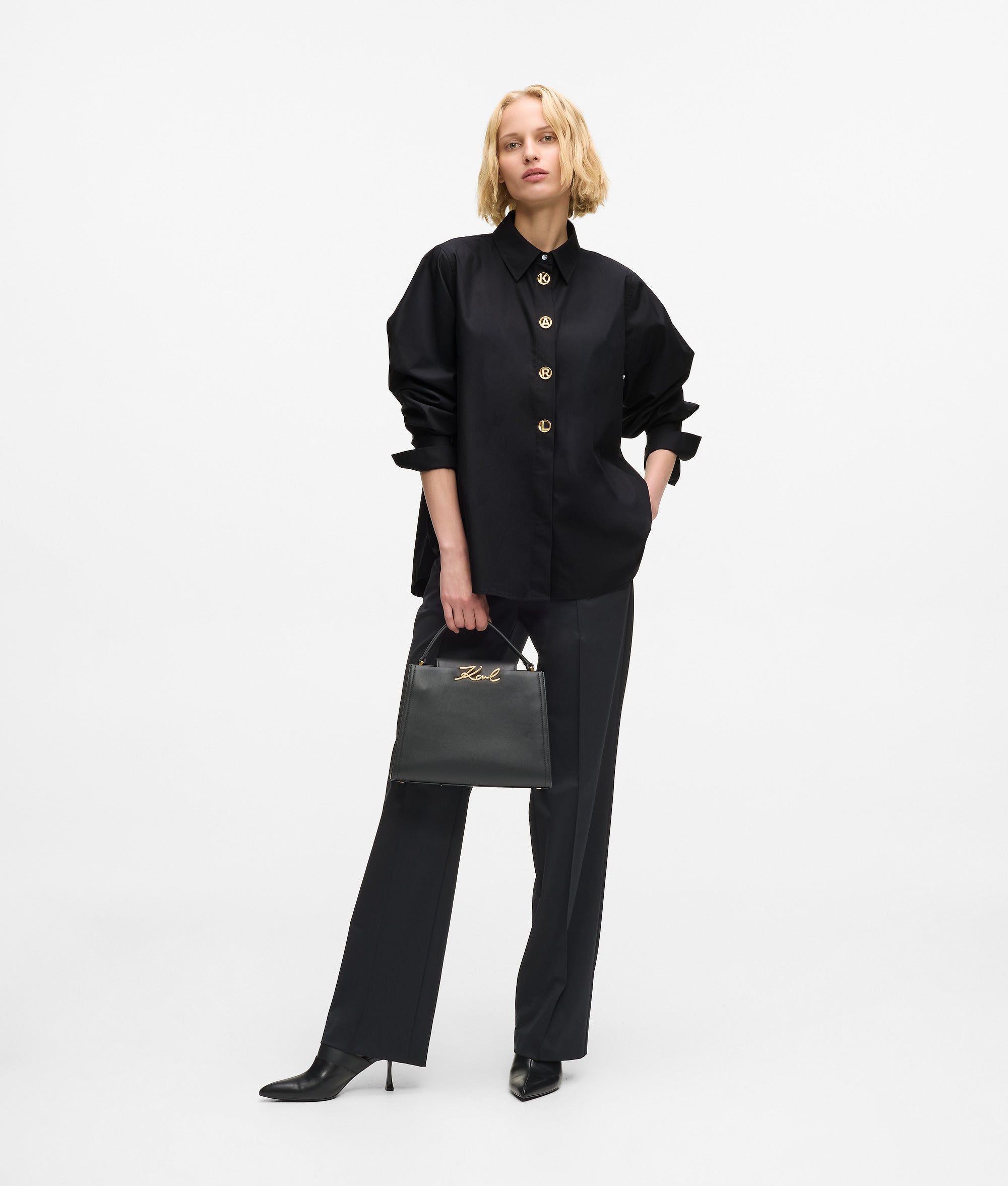 Karl letters shirt - Image 4