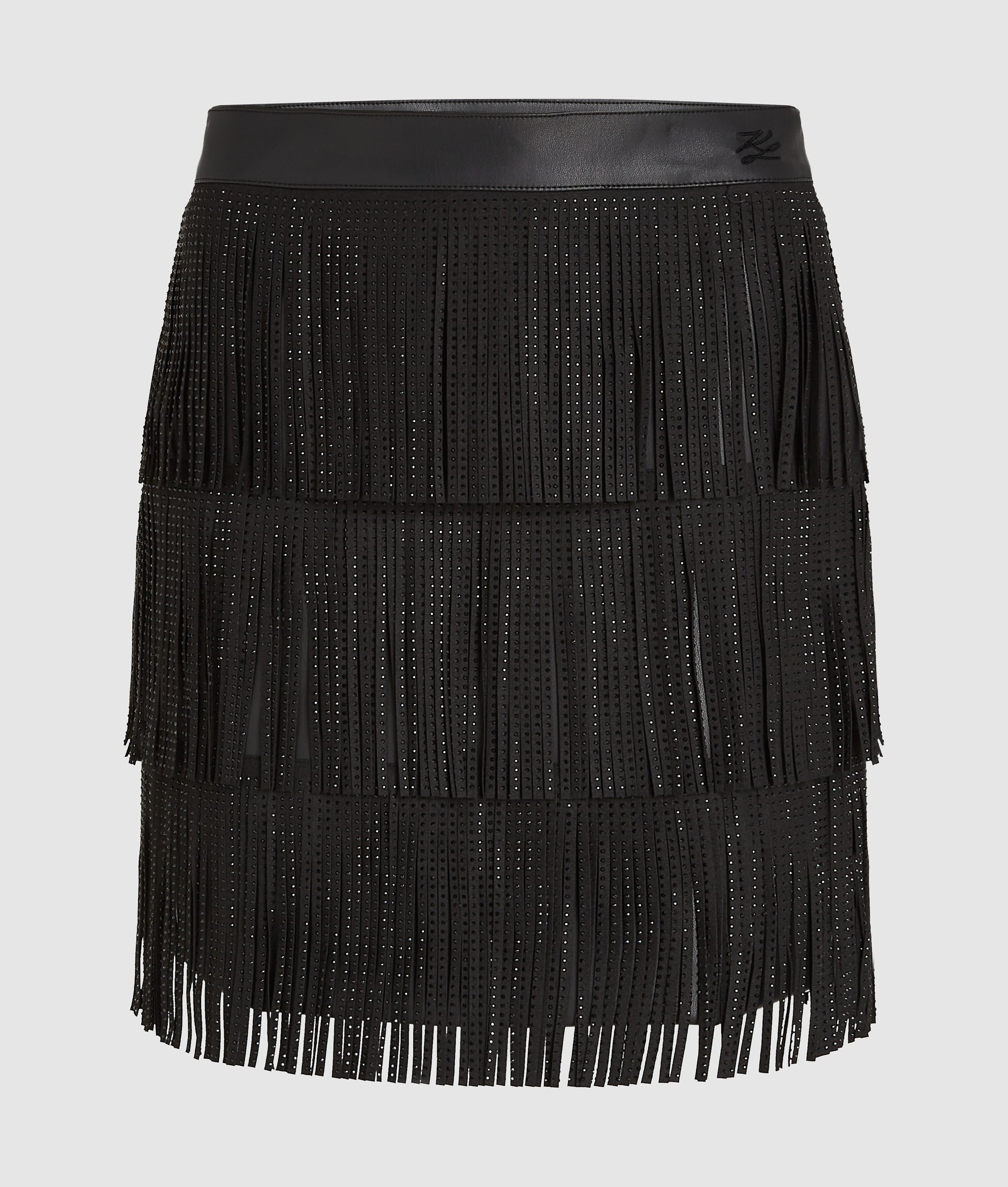 Fringed mini skirt - Image 5