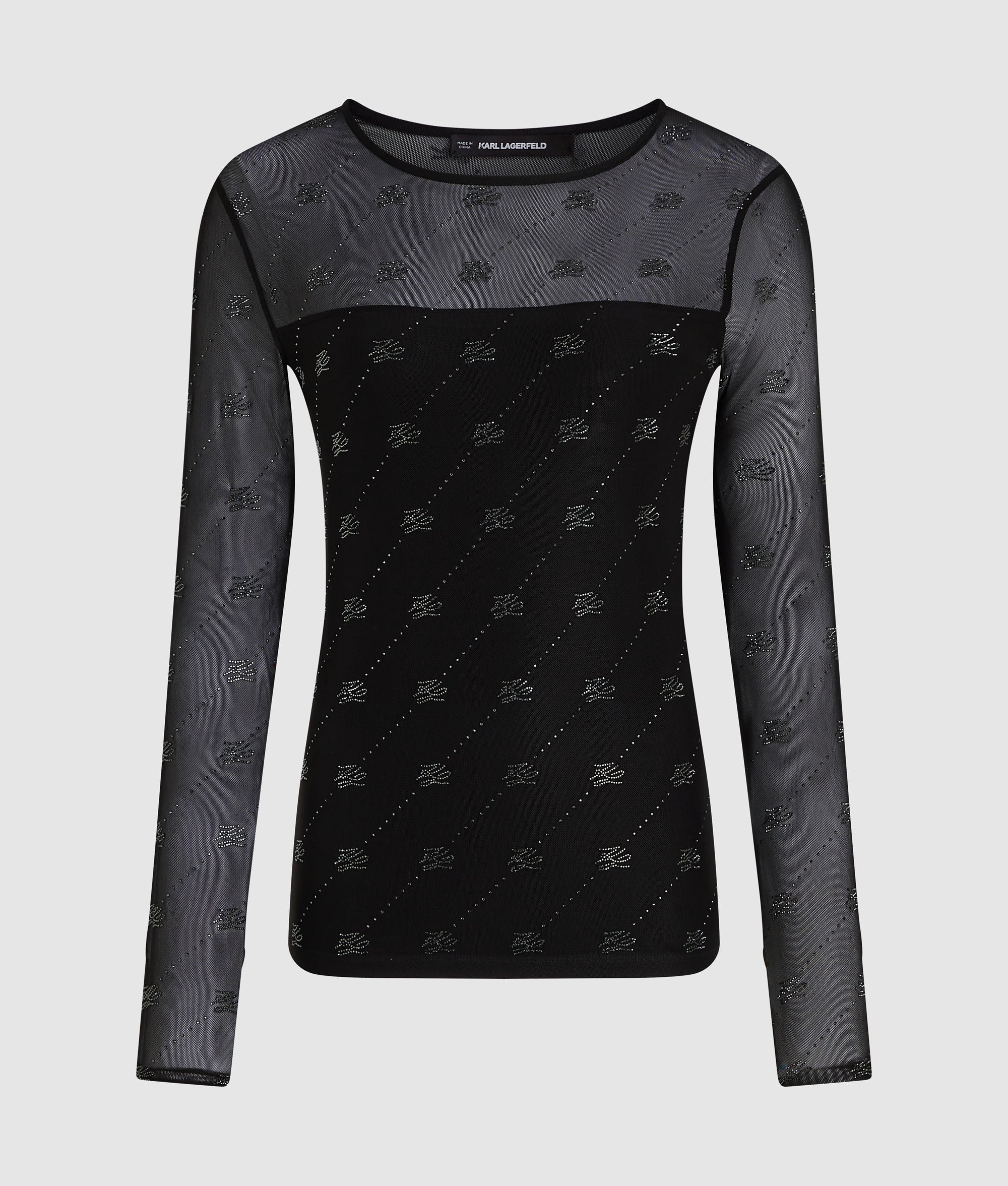 Rhinestone Autograph mesh top - Image 5