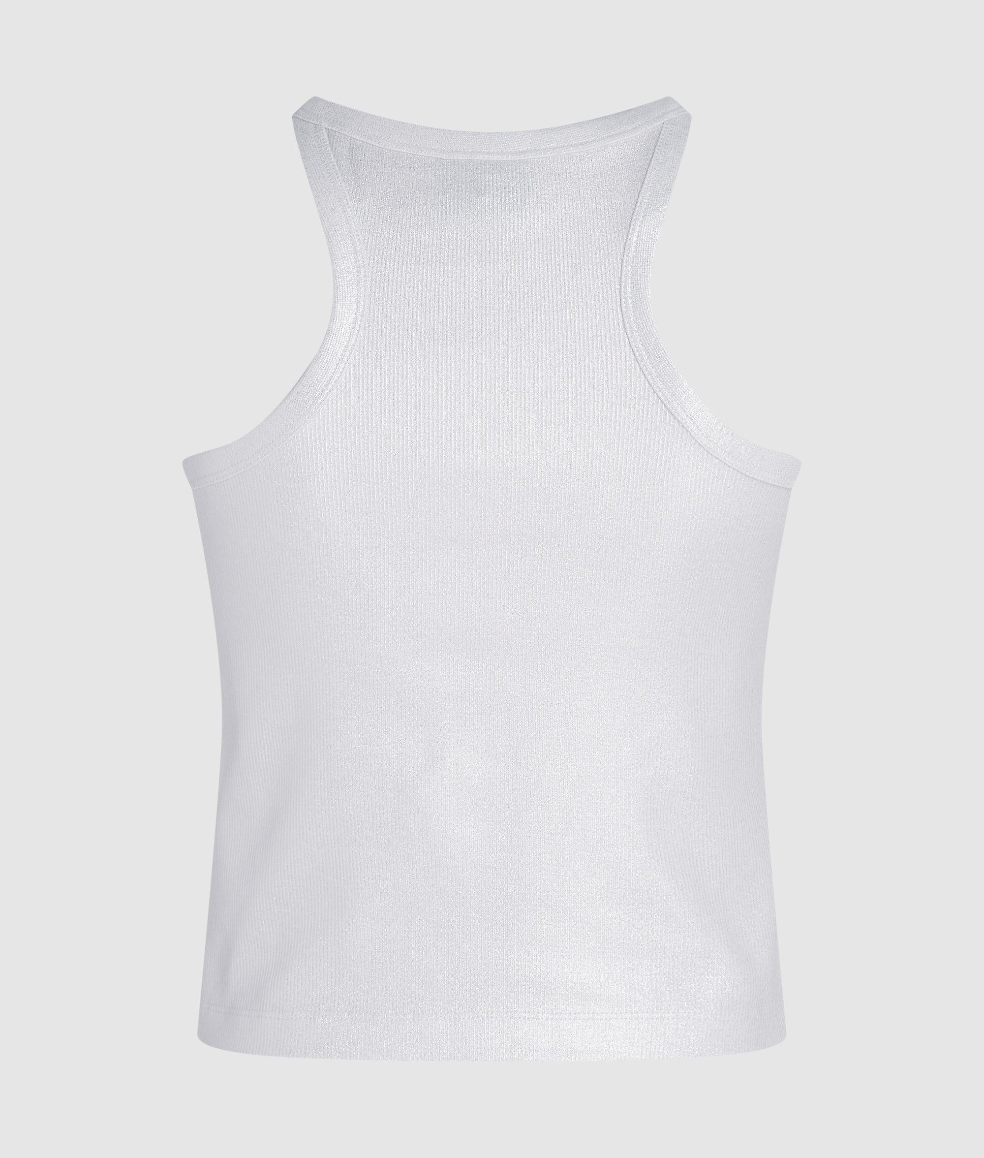 Coated ribbed tank top - Image 6