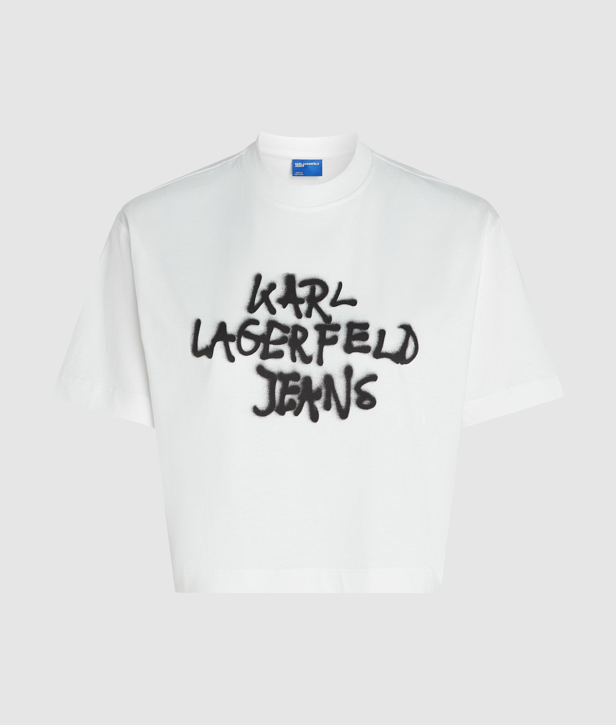 Cropped graffiti T-shirt - Image 5