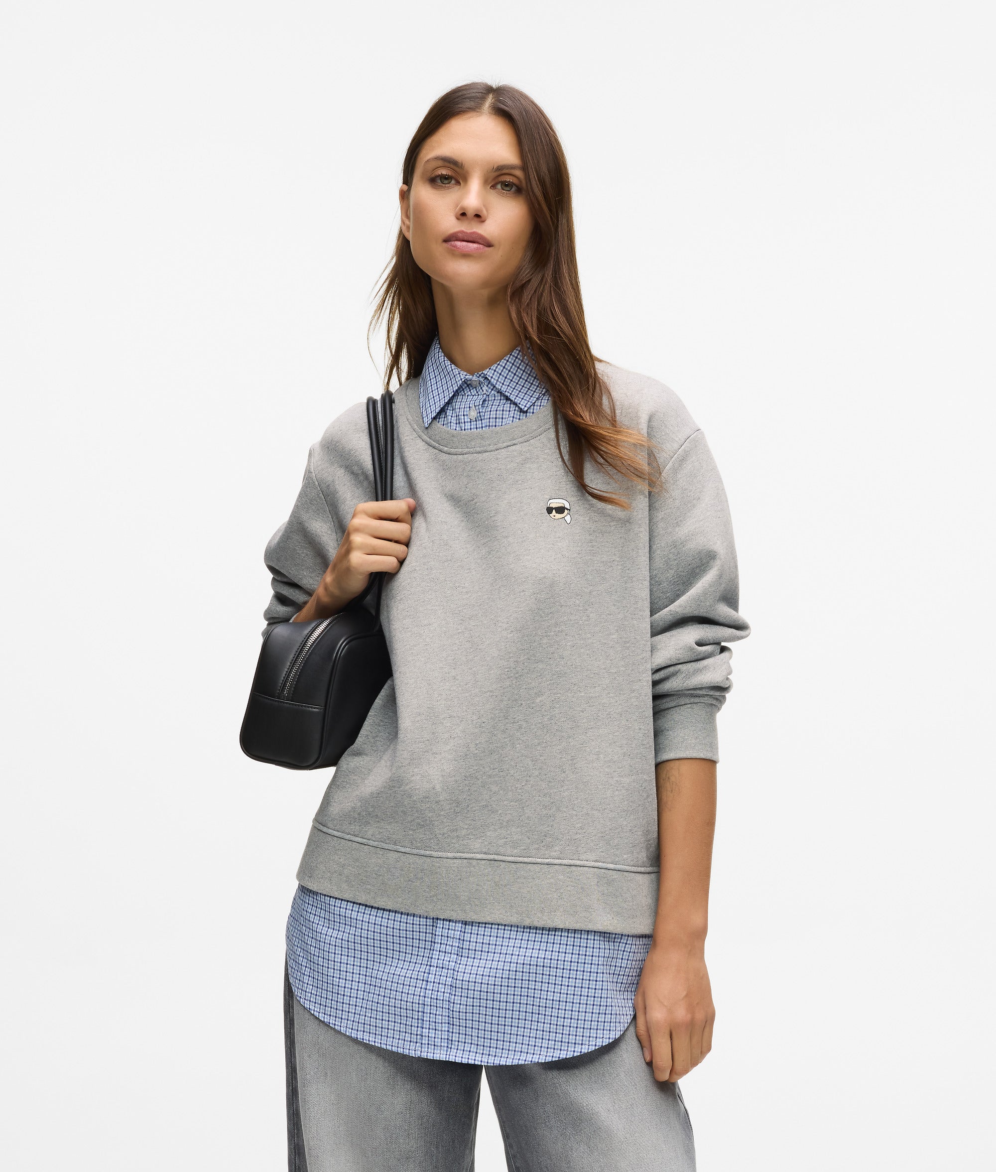 Ikon layered sweatshirt