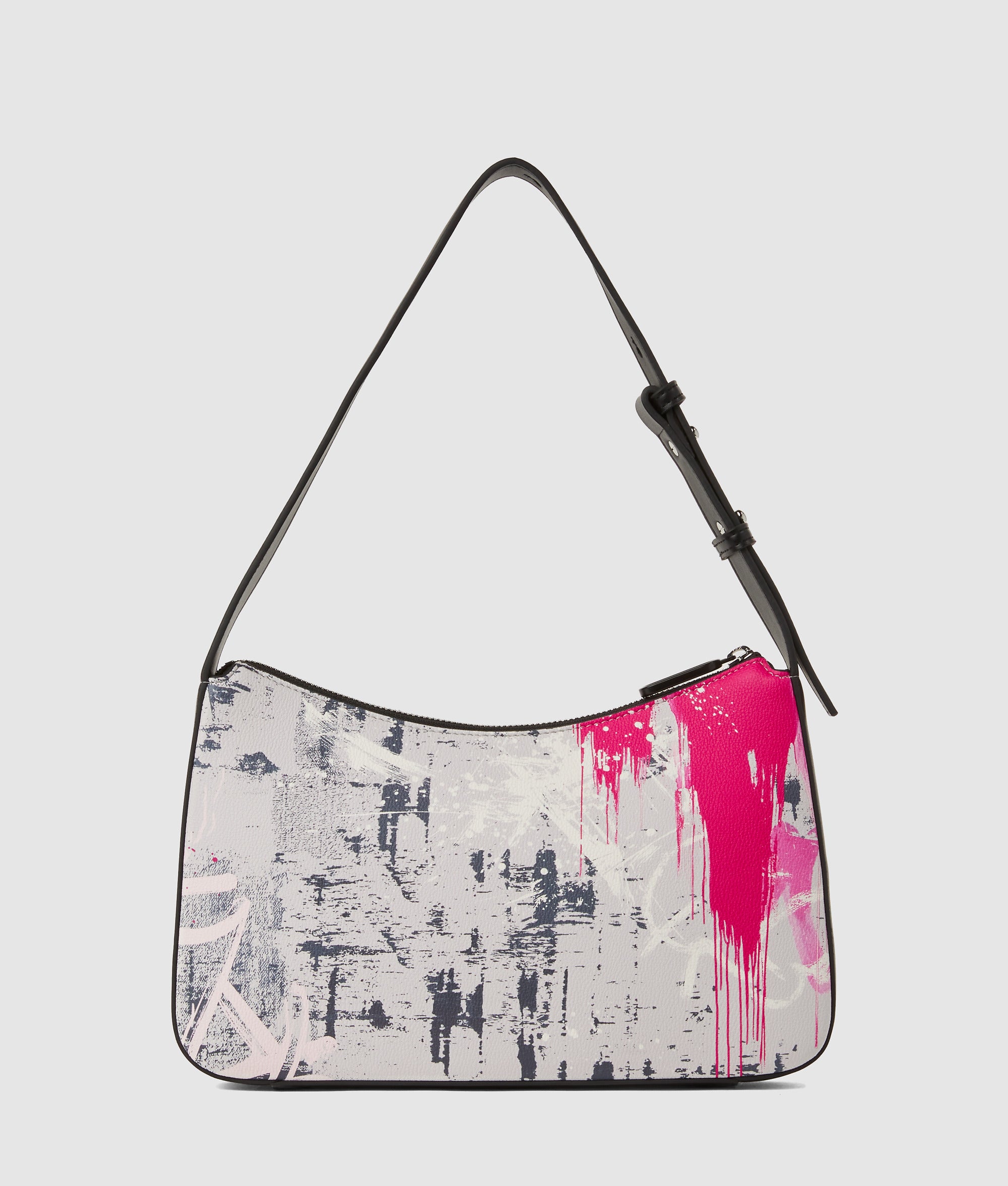 Graffiti print shoulder bag - Image 4
