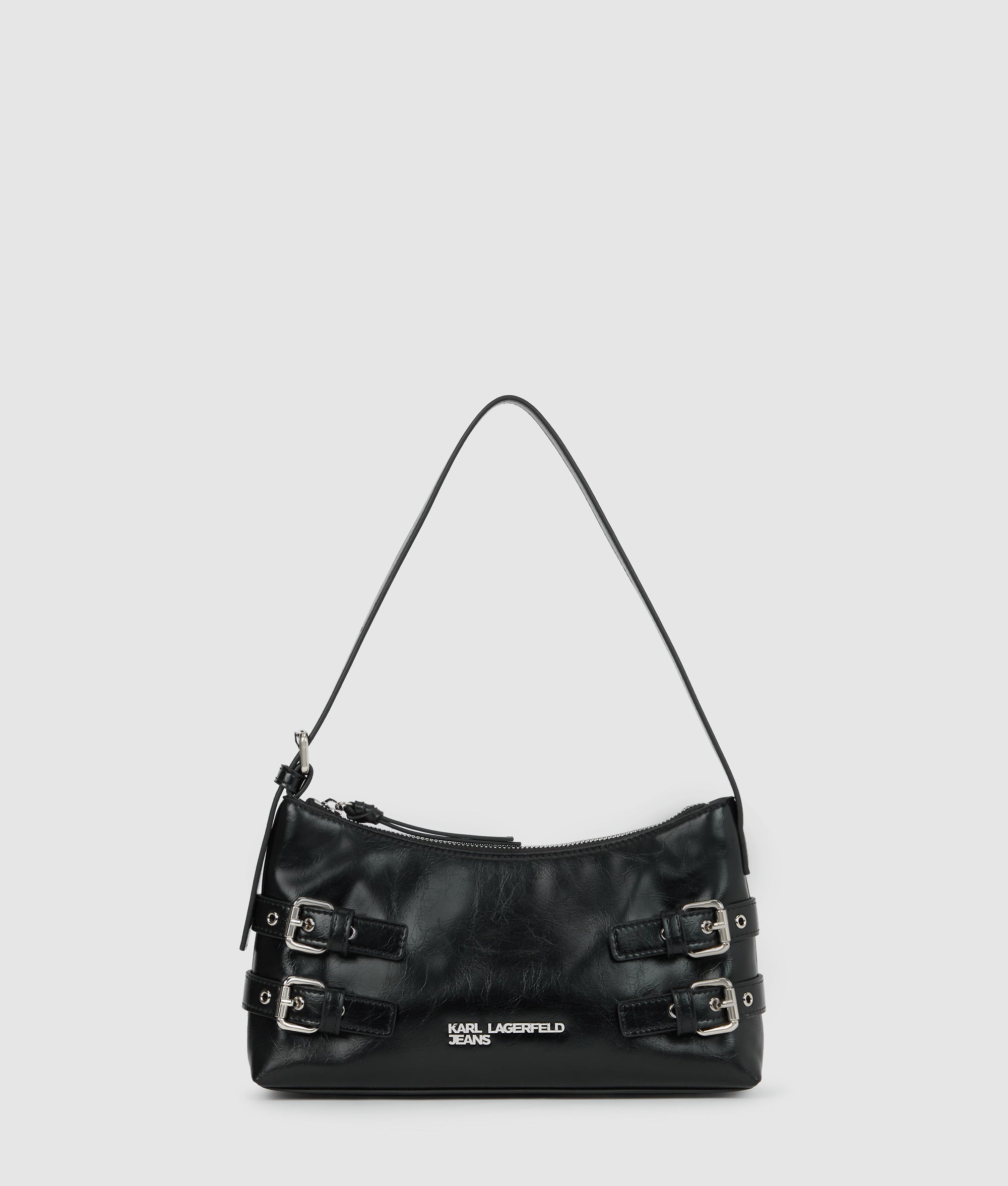 Buckle shoulder bag