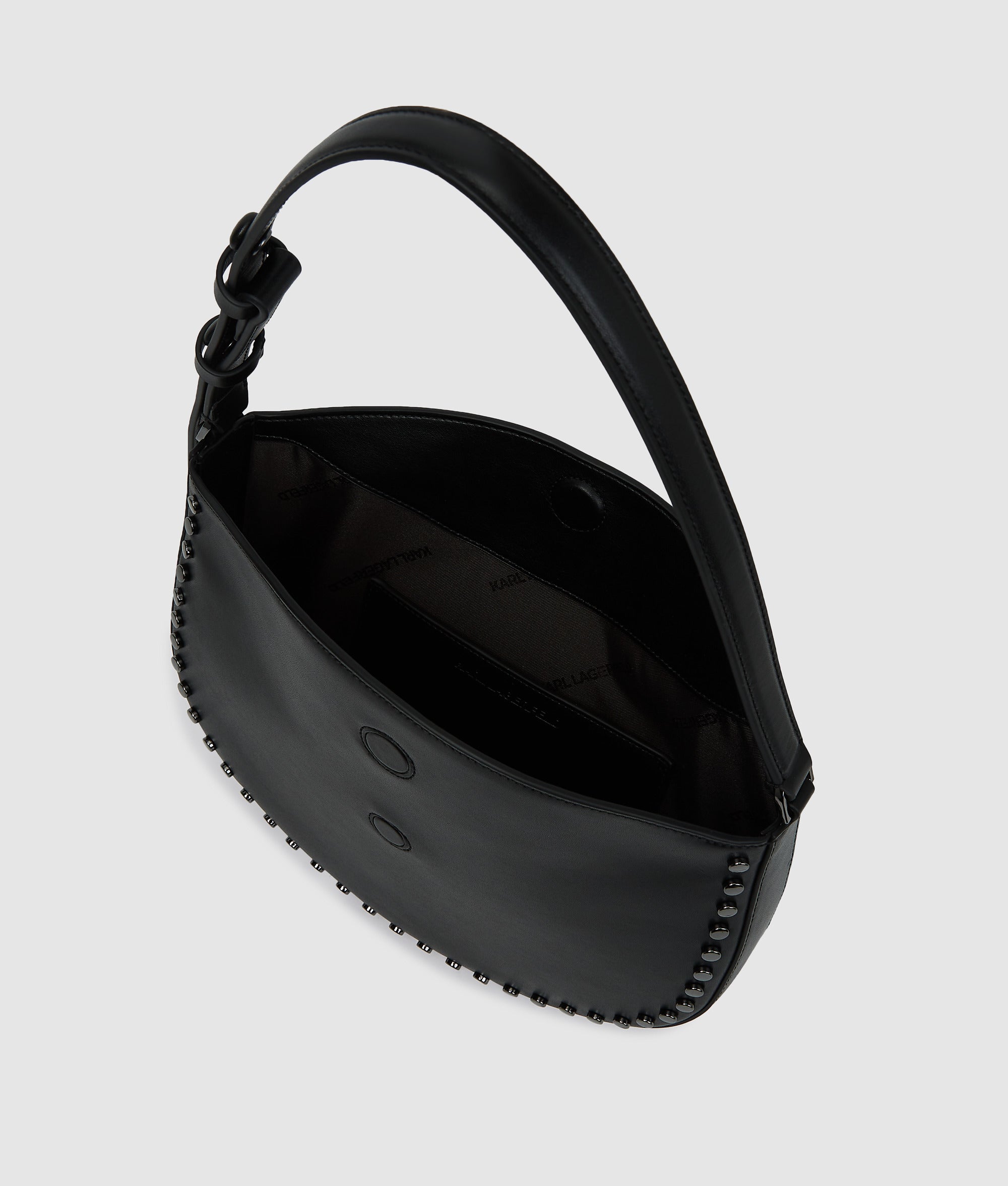 K/Signature studded moon bag - Image 5