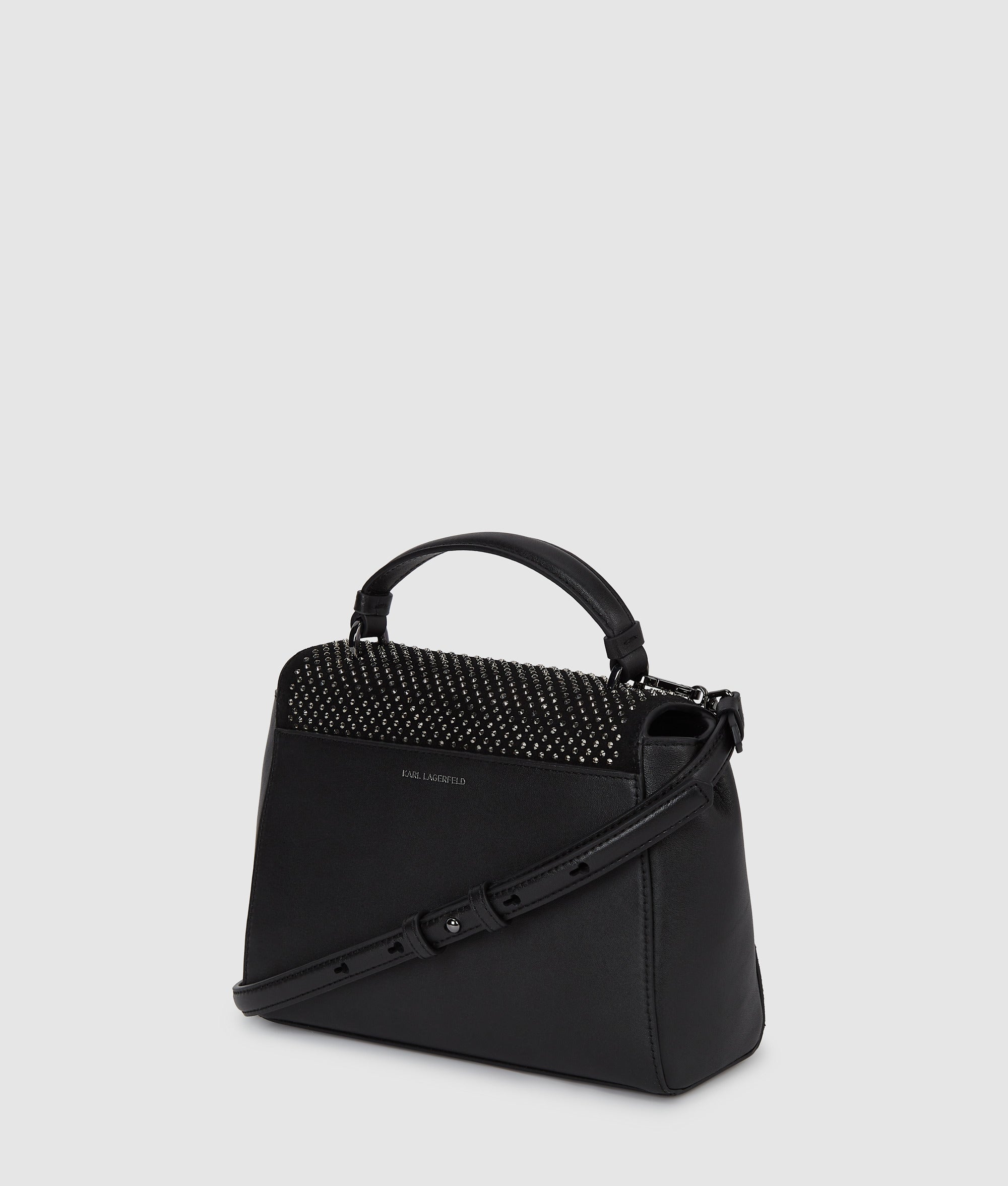 K/Autograph rhinestone top handle bag - Image 4