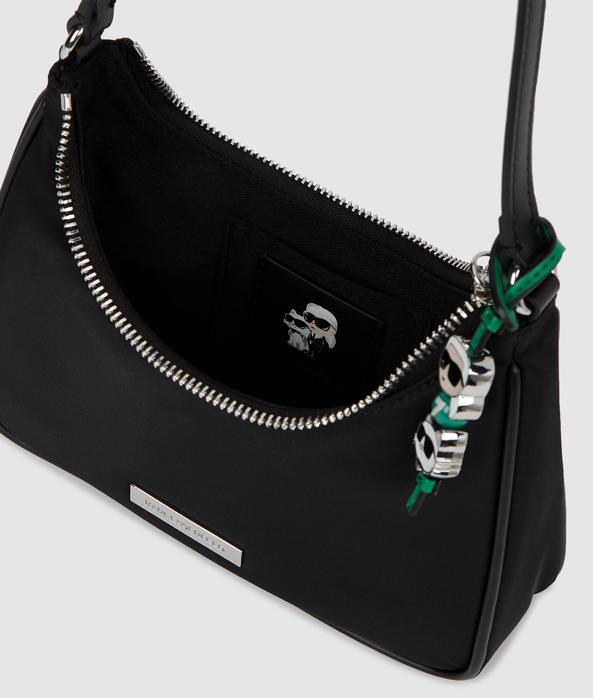 Ikon nylon mini shoulder bag - Image 5