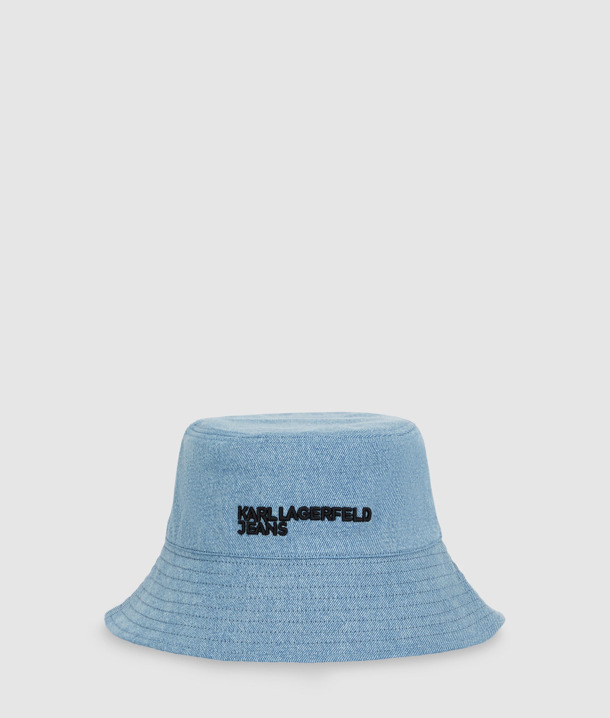 Reversible denim bucket hat