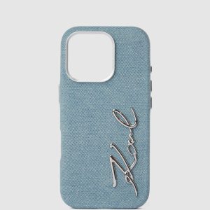 Signature denim iPhone 16 Pro case