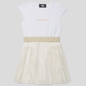GIRLS PLEATED PARTY DRESS