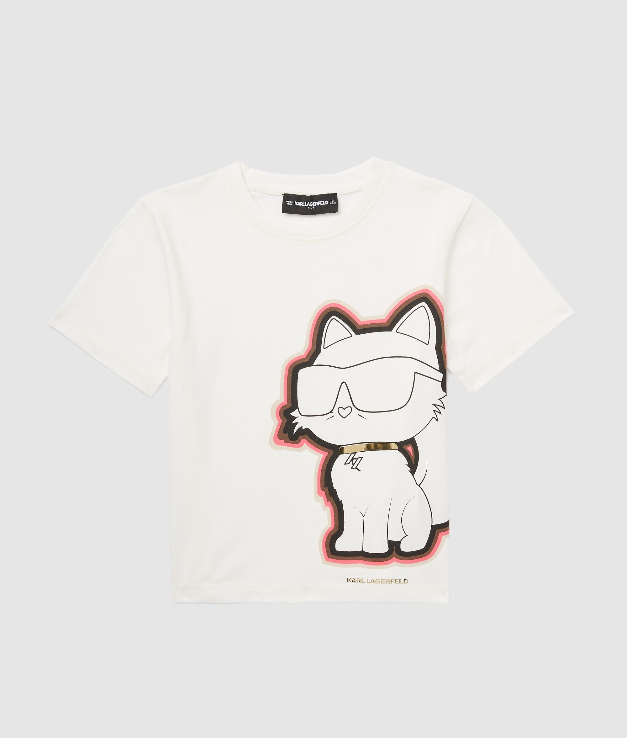 Girls Ikon sketch Choupette T-shirt