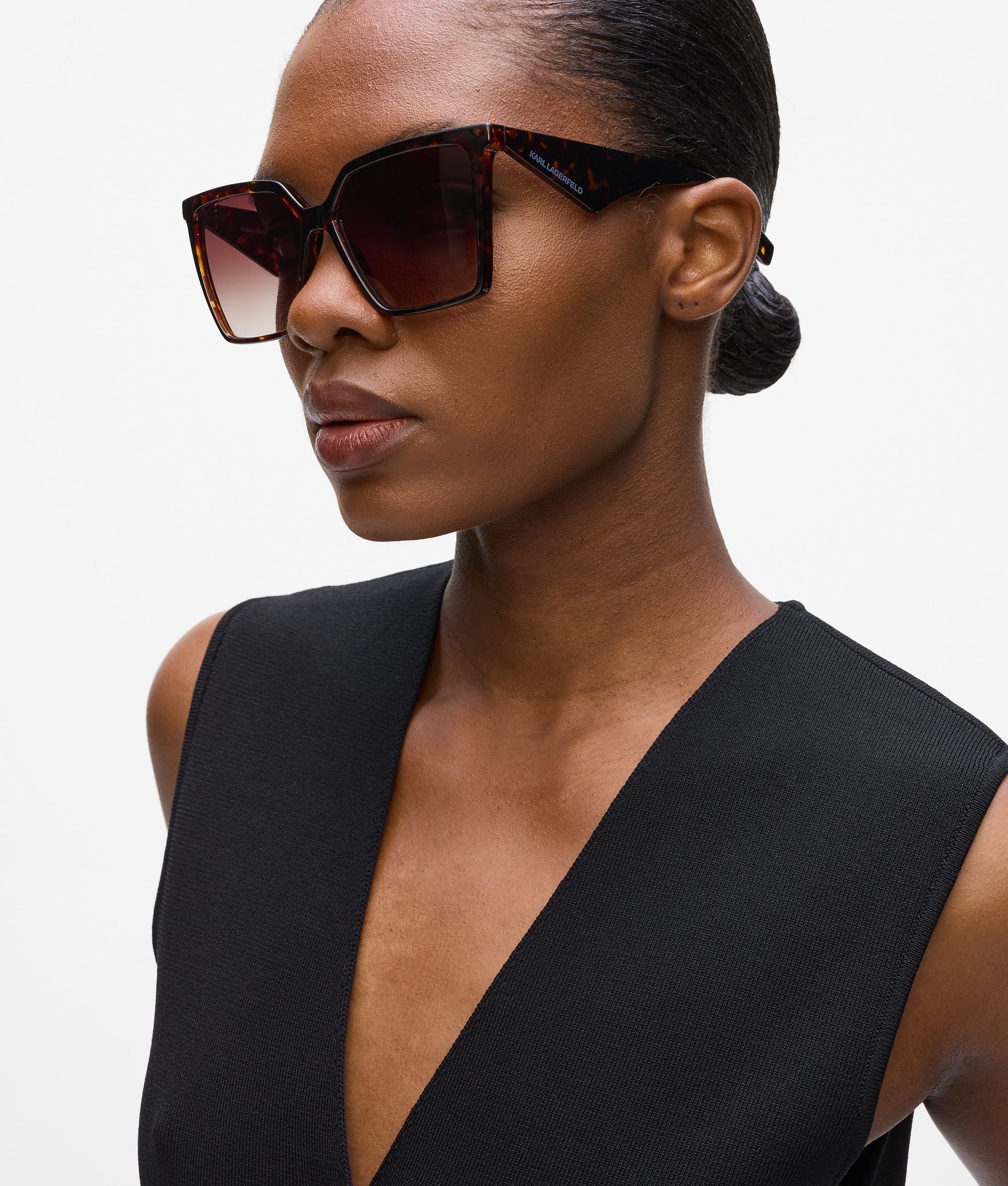 Slim geometric sunglasses - Image 2
